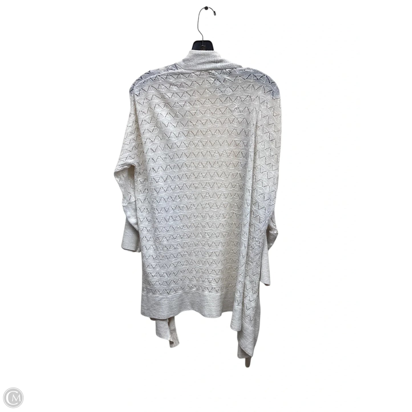 Sweater Cardigan By Lucky Brand In Cream, Size: S
