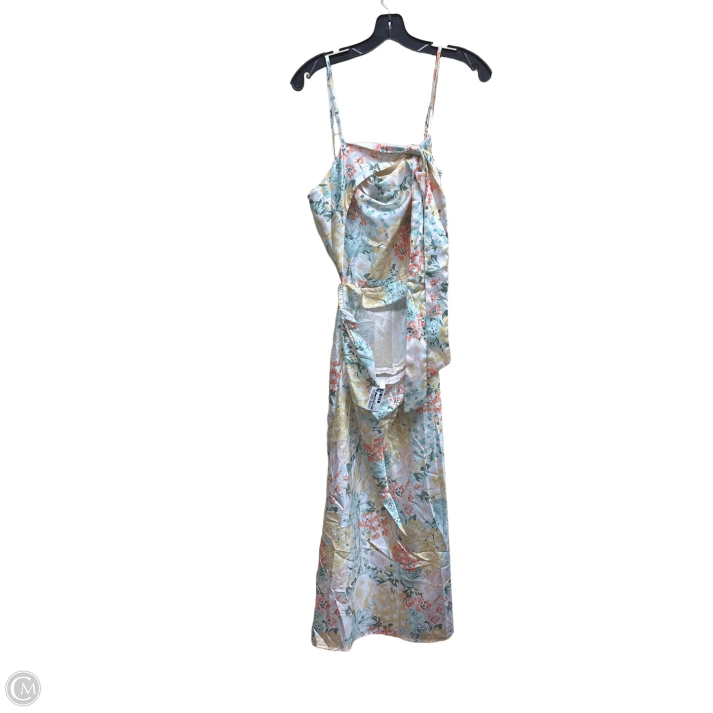 Dress Casual Maxi By Clothes Mentor In Floral Print, Size: L