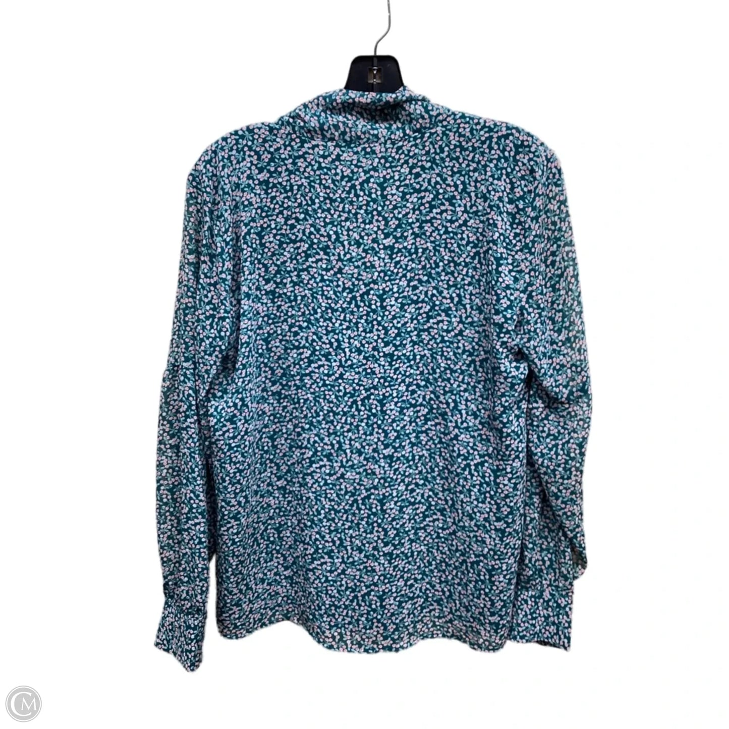 Top Long Sleeve By Loft In Floral Print, Size: Xs