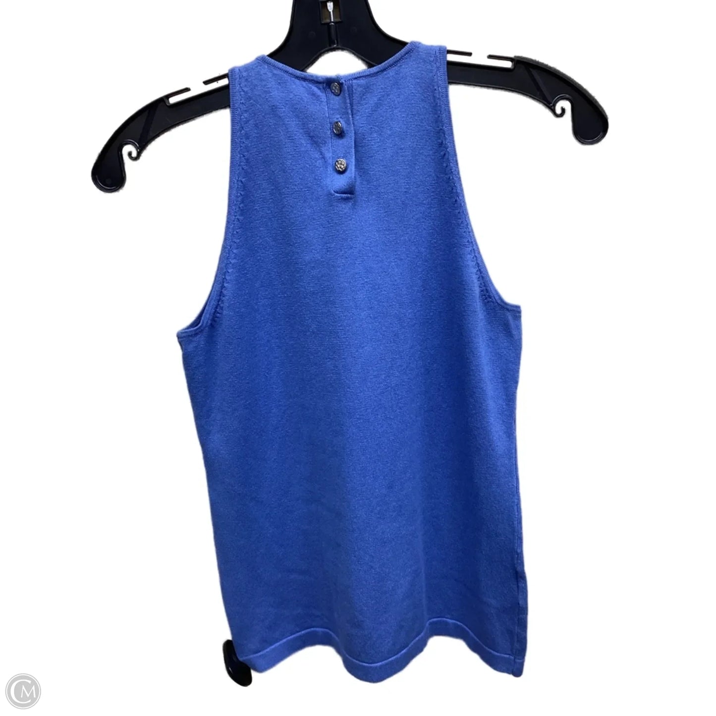 Top Sleeveless By Ann Taylor In Blue, Size: Xs