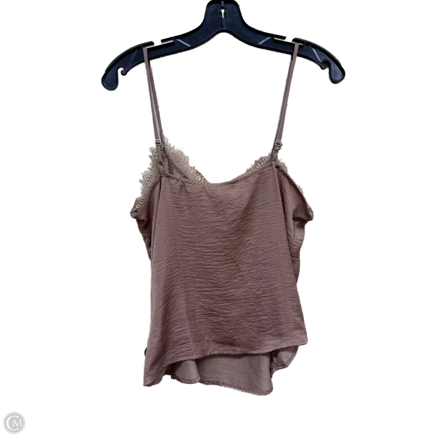 Top Sleeveless By Wild Fable In Brown, Size: M
