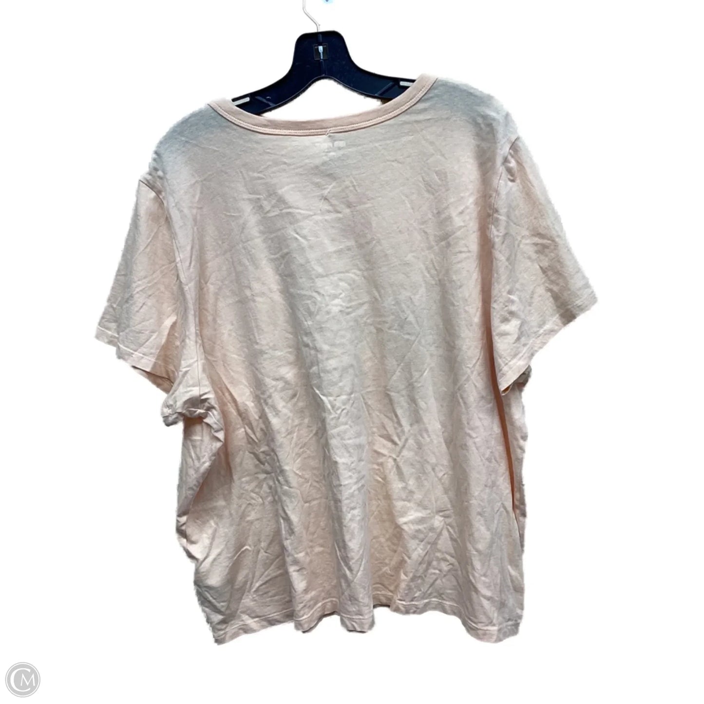 Top Short Sleeve By Old Navy In Orange, Size: Xxl