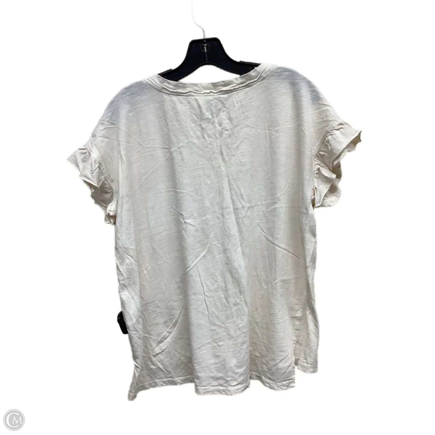 Top Short Sleeve By Pilcro In White, Size: Xs
