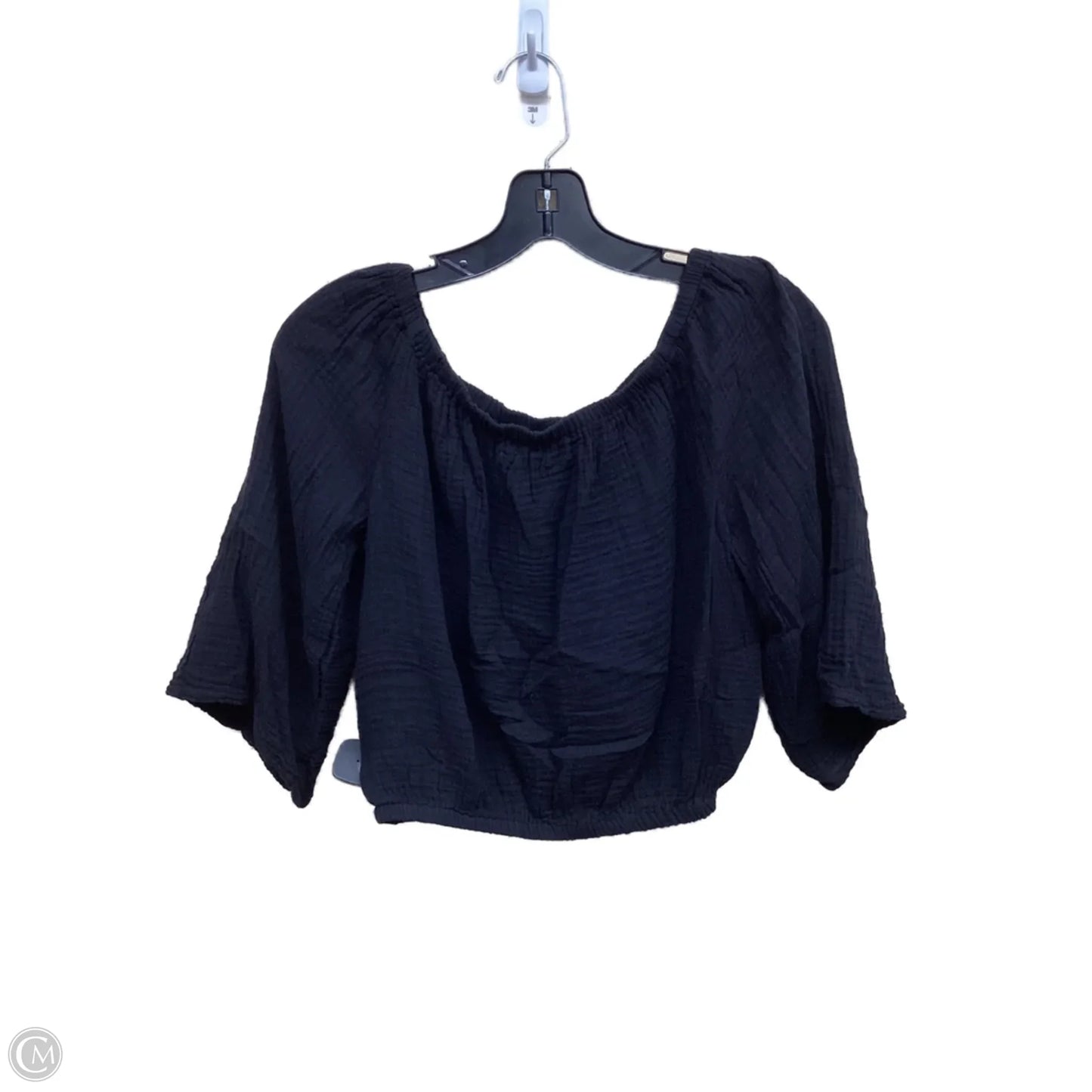 Top Long Sleeve By Michael Stars In Black, Size: S