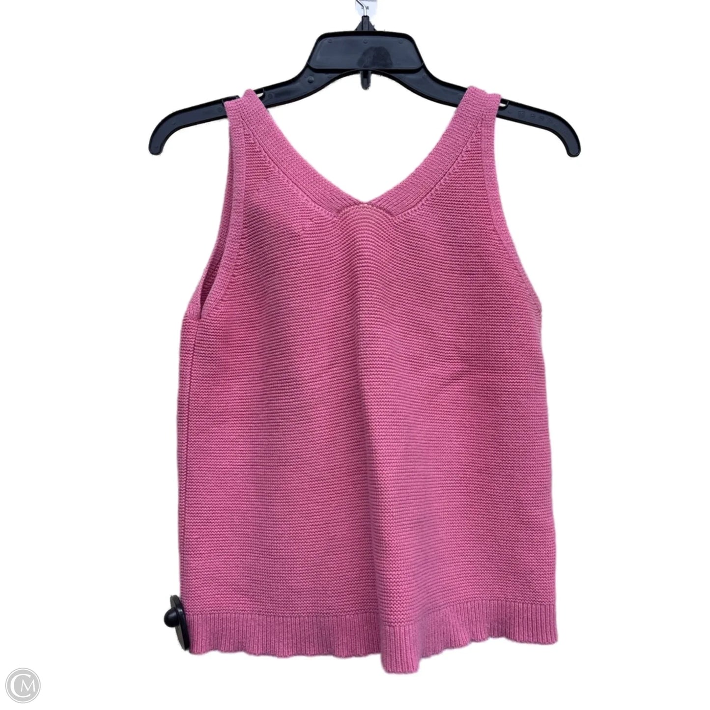 Top Sleeveless By Loft In Pink, Size: S