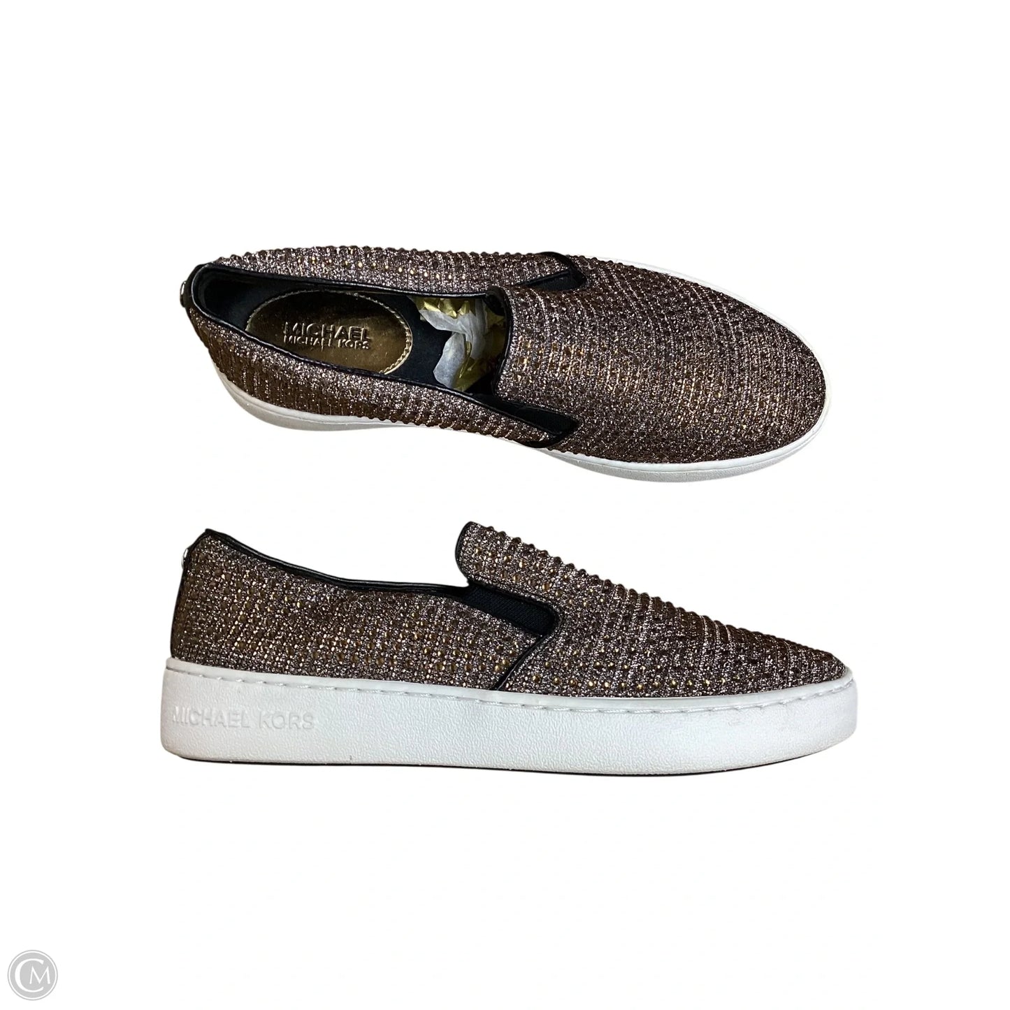 Shoes Sneakers By Michael By Michael Kors In Gold, Size: 6