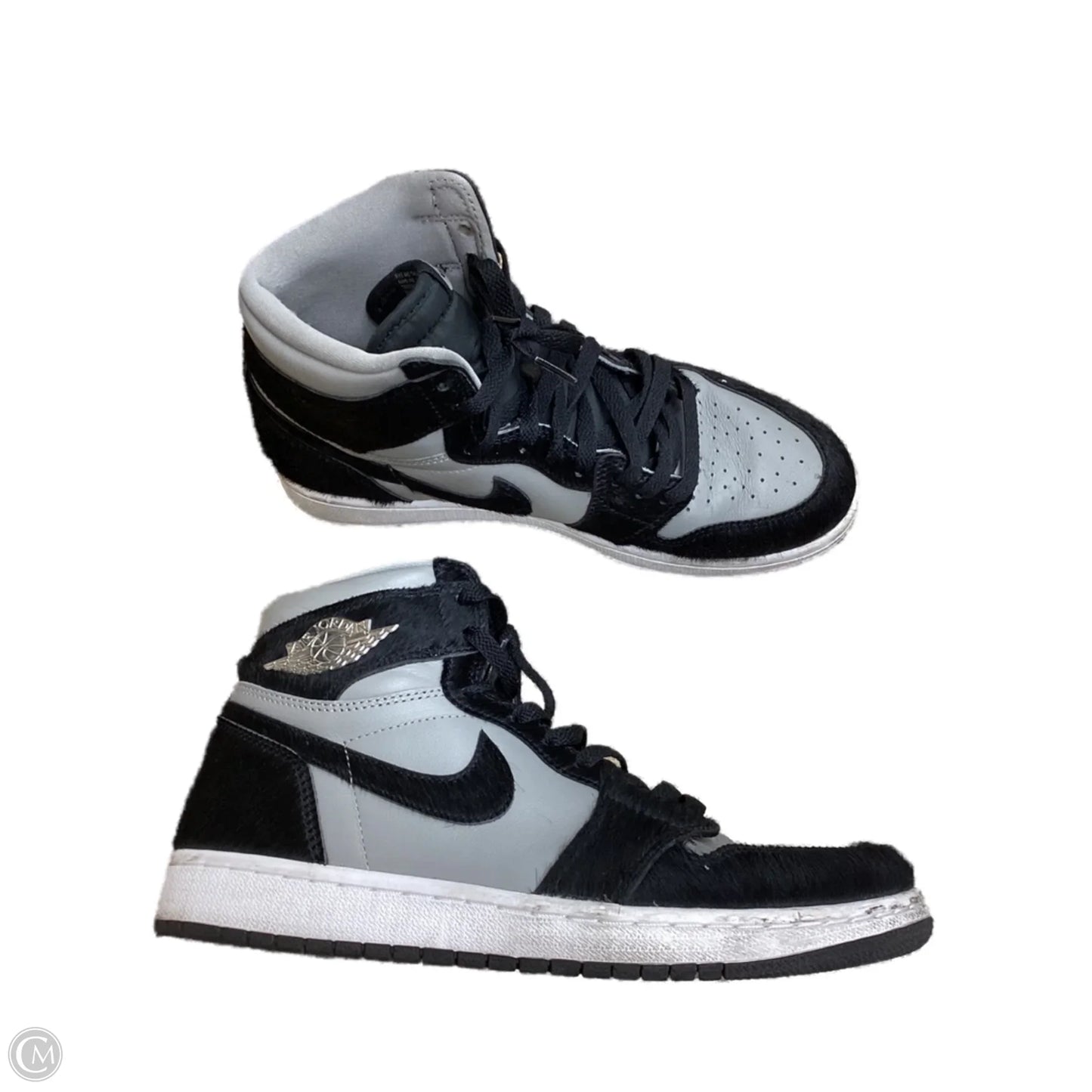 Shoes Sneakers By Nike In Black & Grey, Size: 10