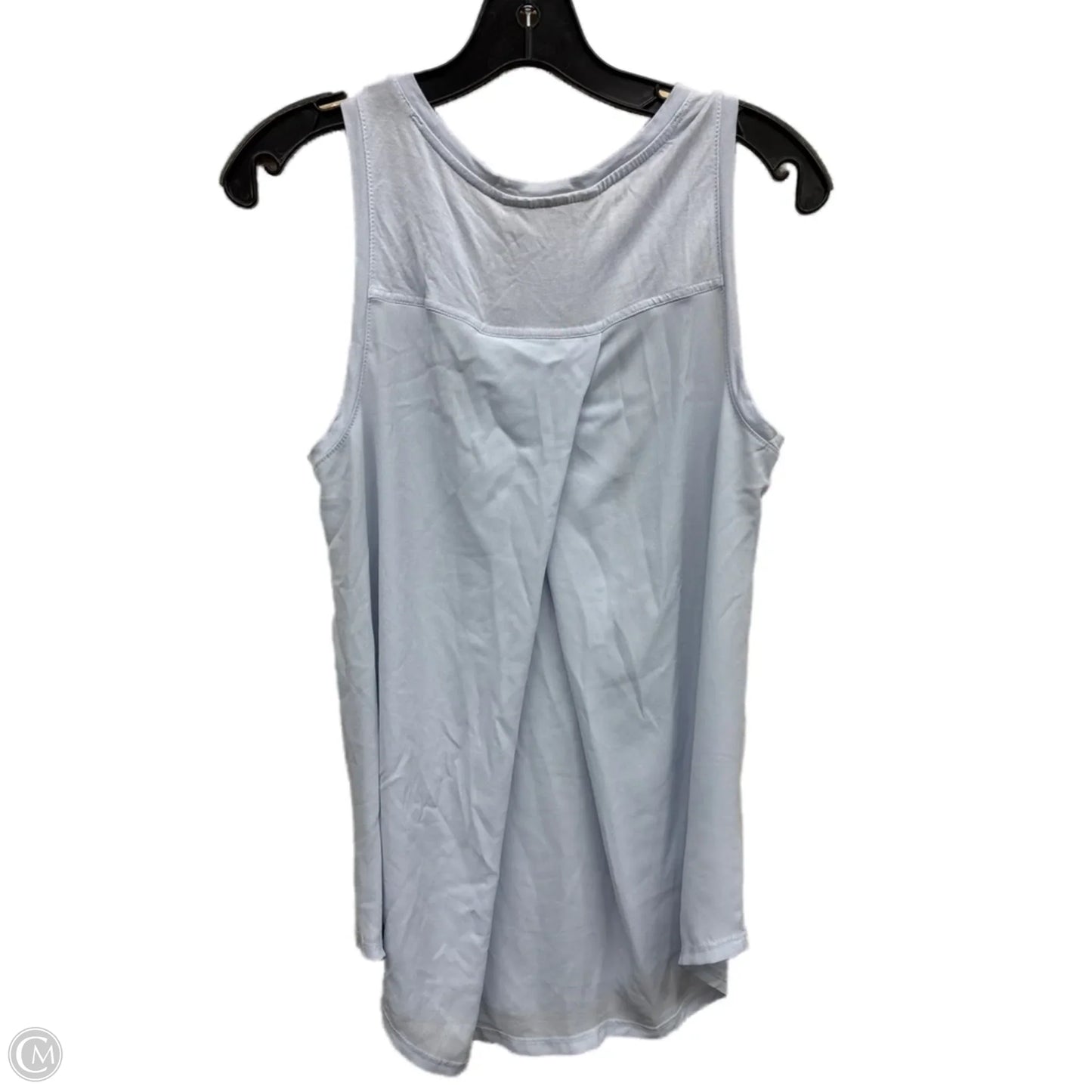 Top Sleeveless By Loft In Blue, Size: M