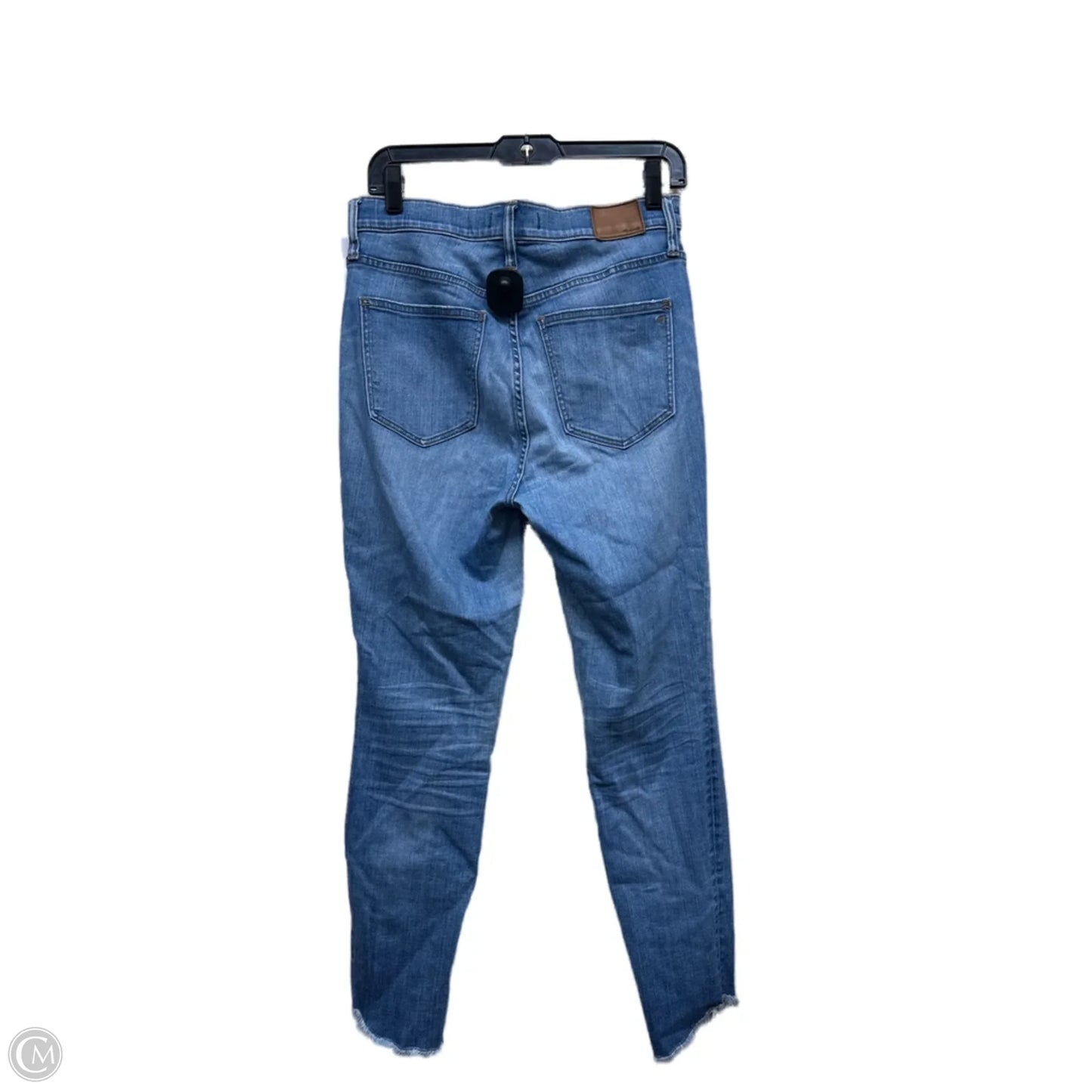 Jeans Straight By Madewell In Blue Denim, Size: 8