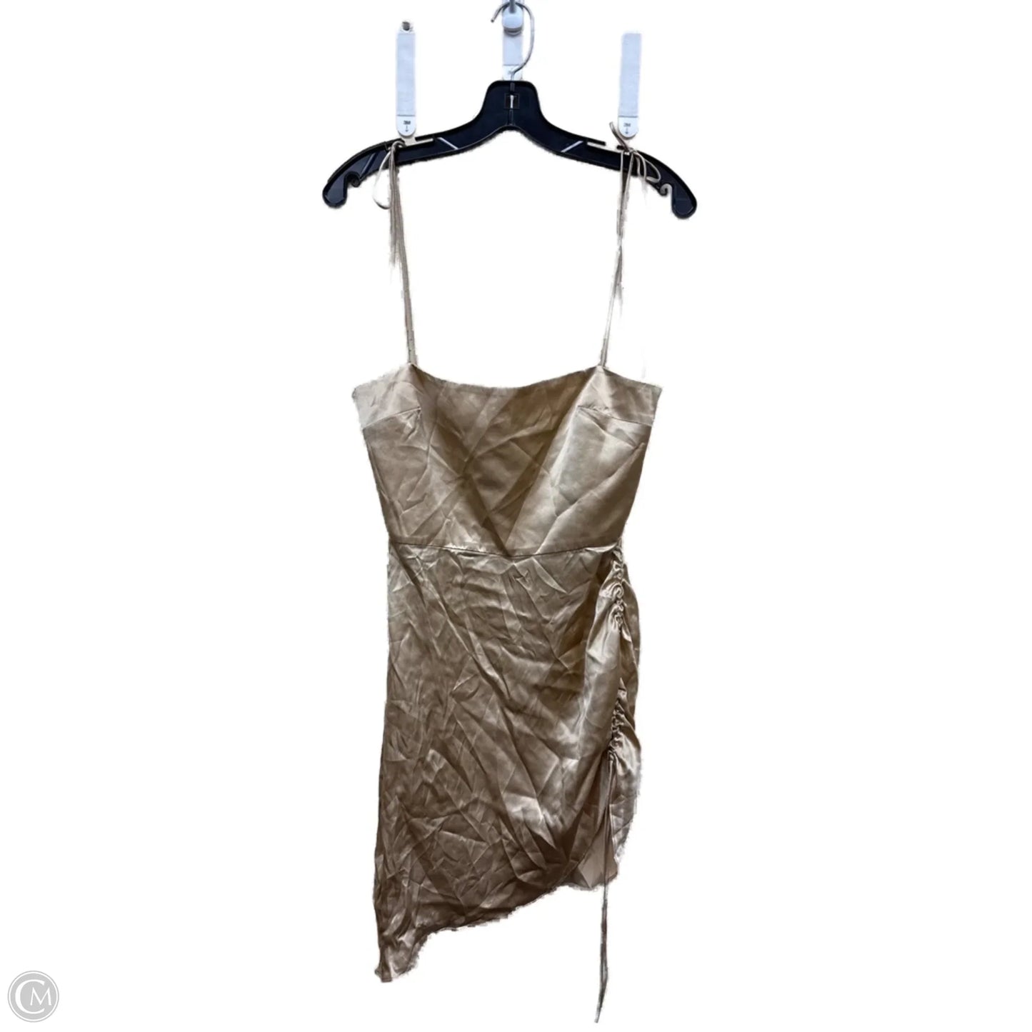 Dress Casual Short By Amanda Uprichard In Gold, Size: Xs