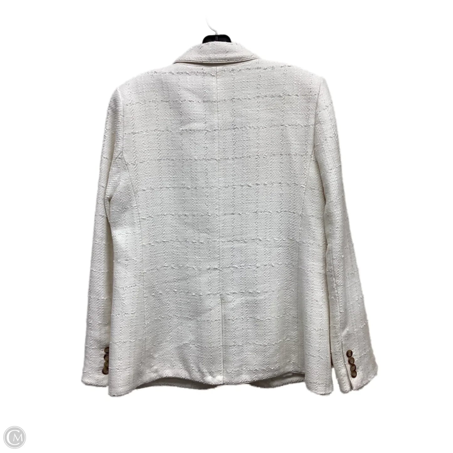 Blazer By Ann Taylor In White, Size: M