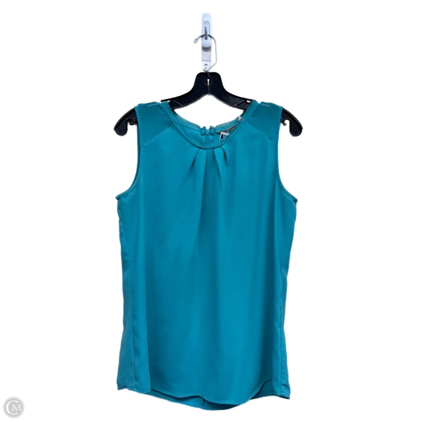 Top Sleeveless By Soft Surroundings In Teal, Size: S
