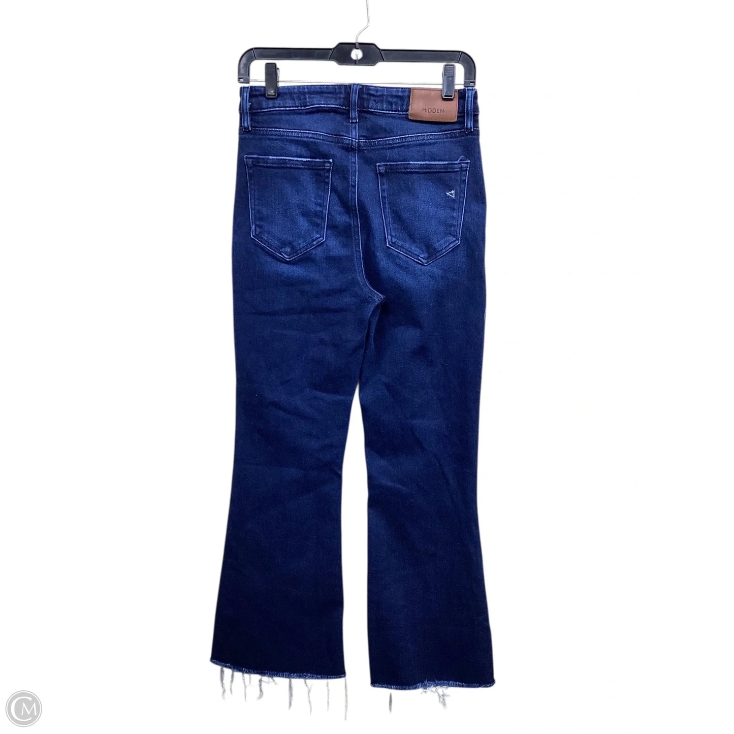 Jeans Flared By Clothes Mentor In Blue Denim, Size: 4