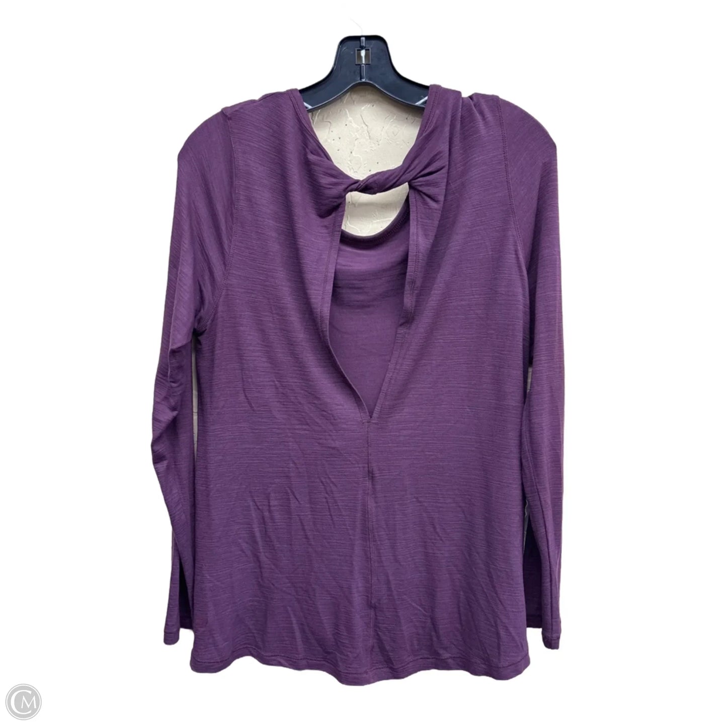Top Long Sleeve By All In Motion In Purple, Size: M