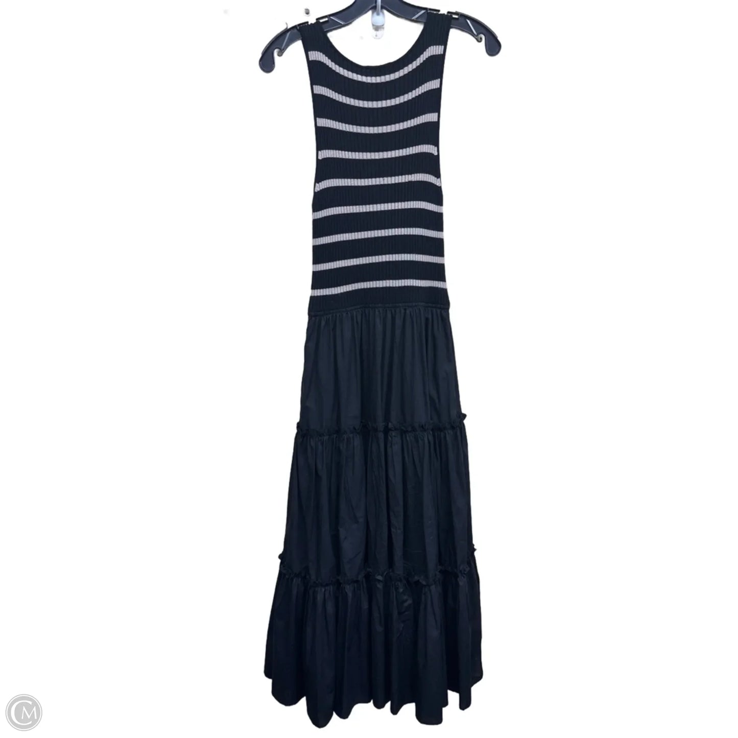 Dress Casual Maxi By Evereve In Striped Pattern, Size: S