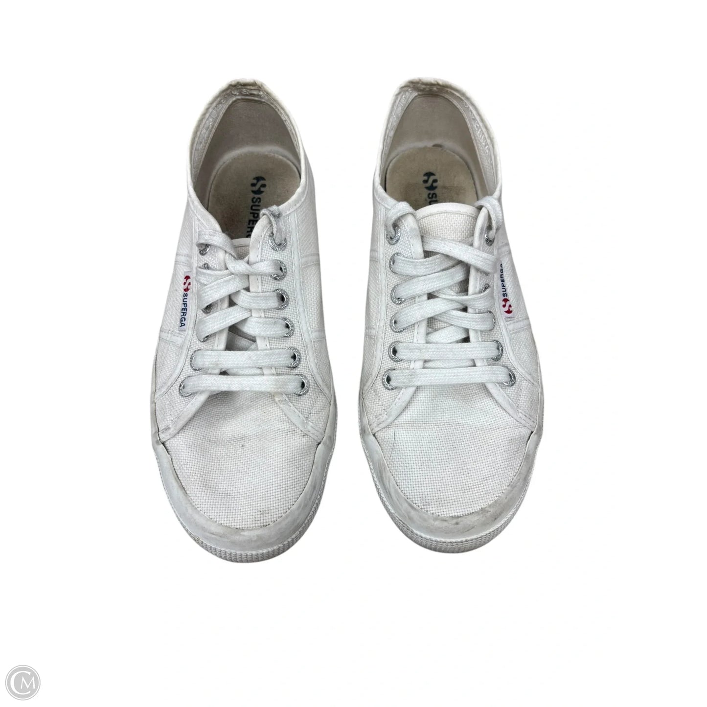 Shoes Sneakers By Superga In White, Size: 8