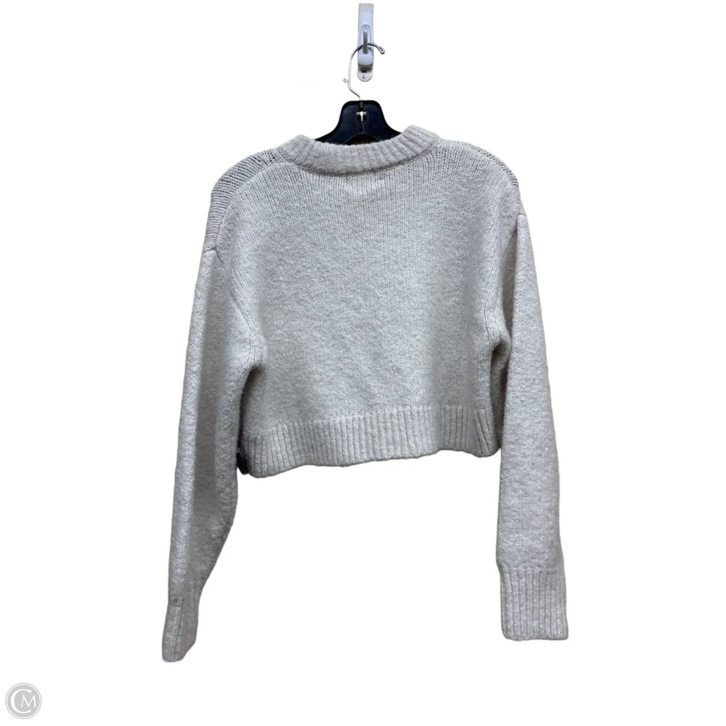 Sweater By H&m In White, Size: S