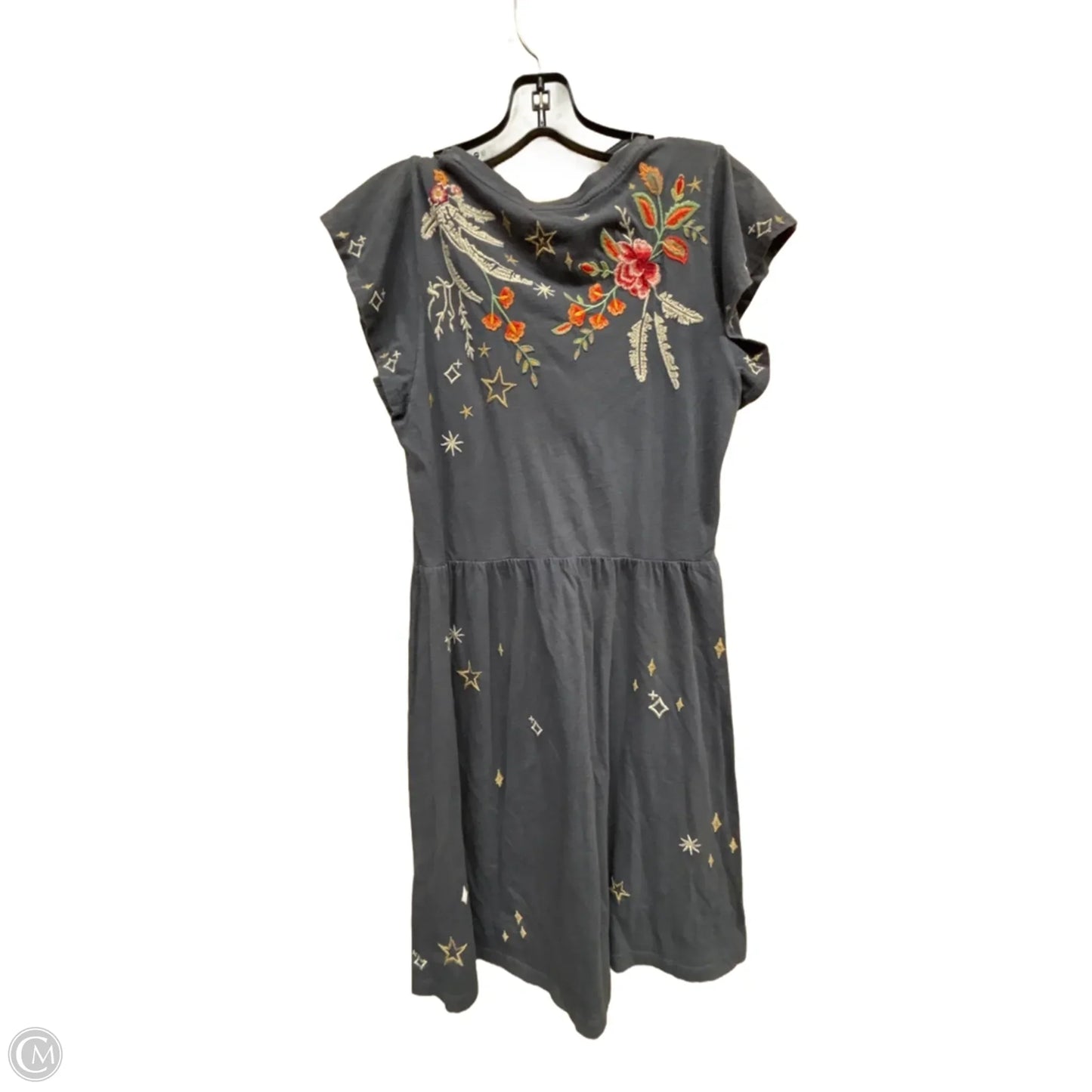 Dress Casual Short By Johnny Was In Floral Print, Size: Xs