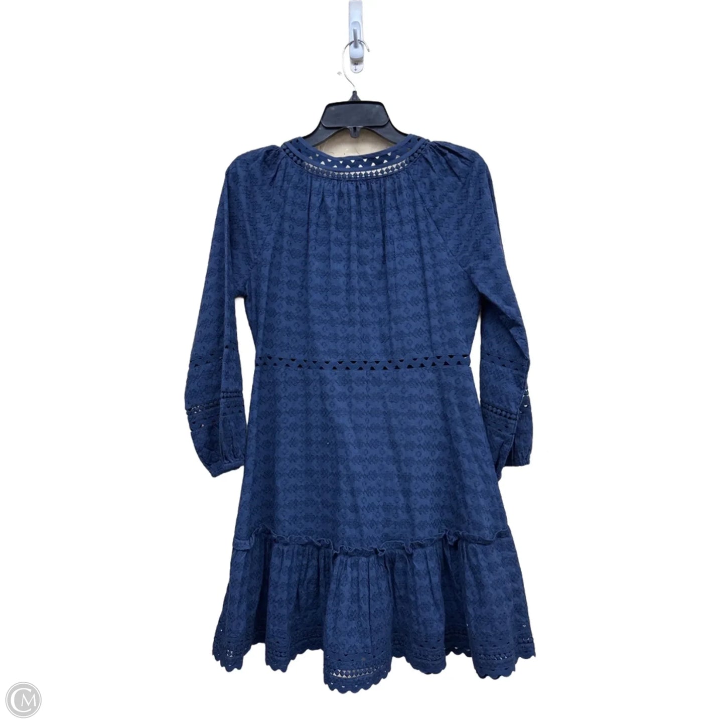 Dress Casual Midi By Veronica Beard In Blue, Size: 6