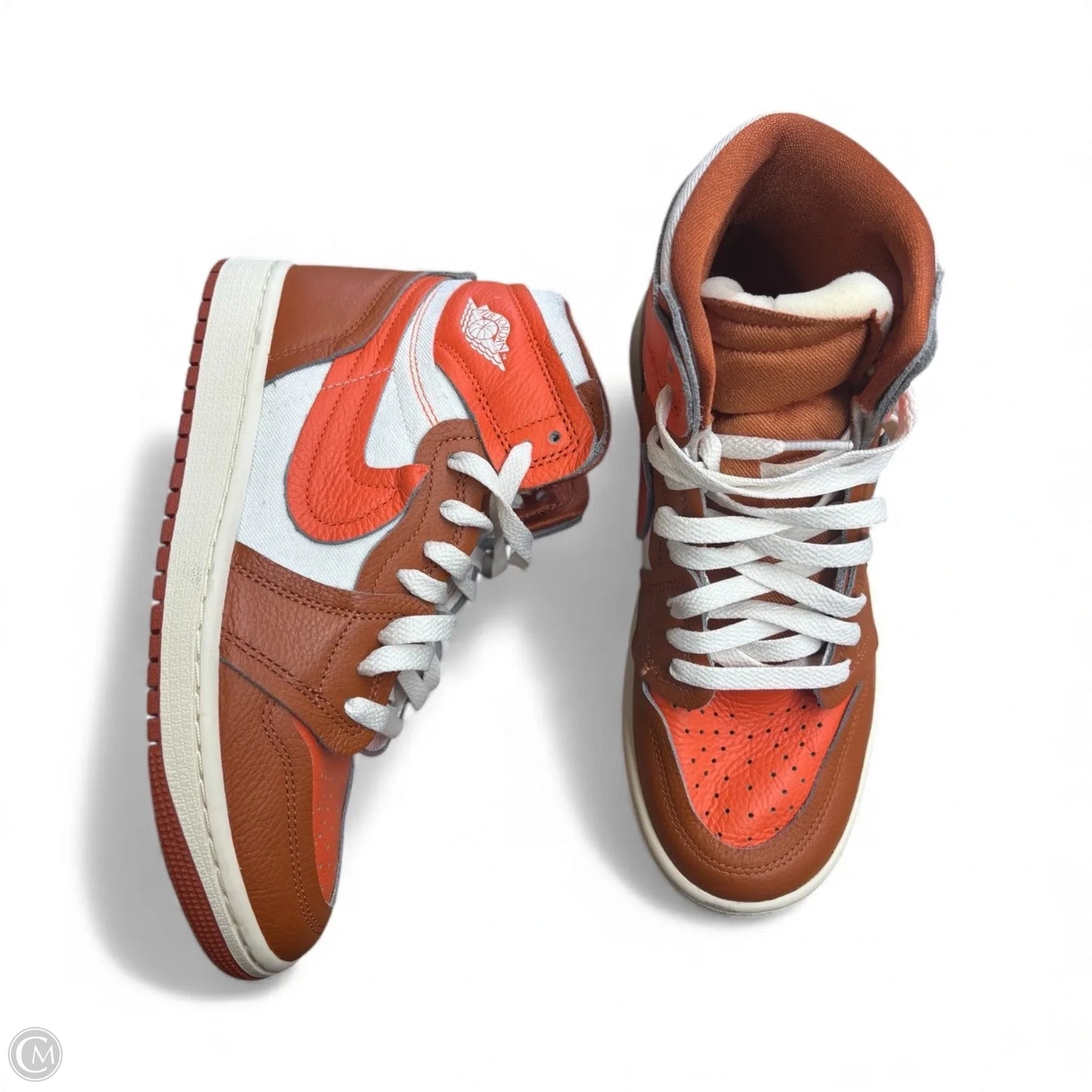 Shoes Sneakers By Nike In Orange, Size: 7.5