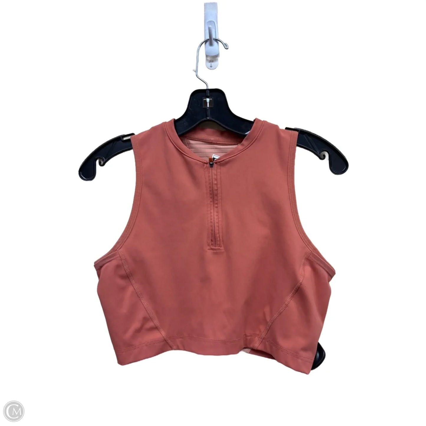 Athletic Tank Top By Nike In Orange, Size: M