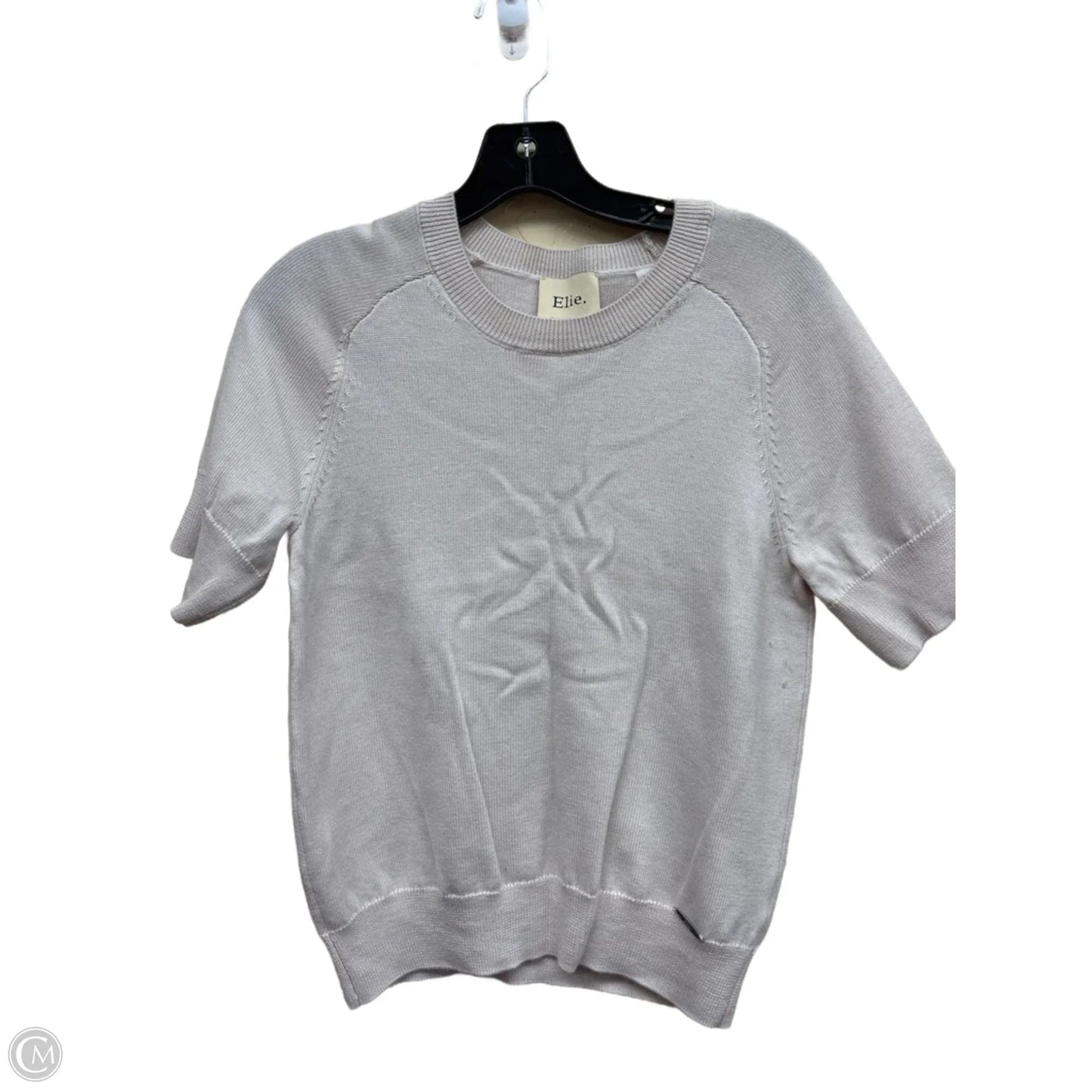 Sweater Short Sleeve By Elie Tahari In Pink, Size: M