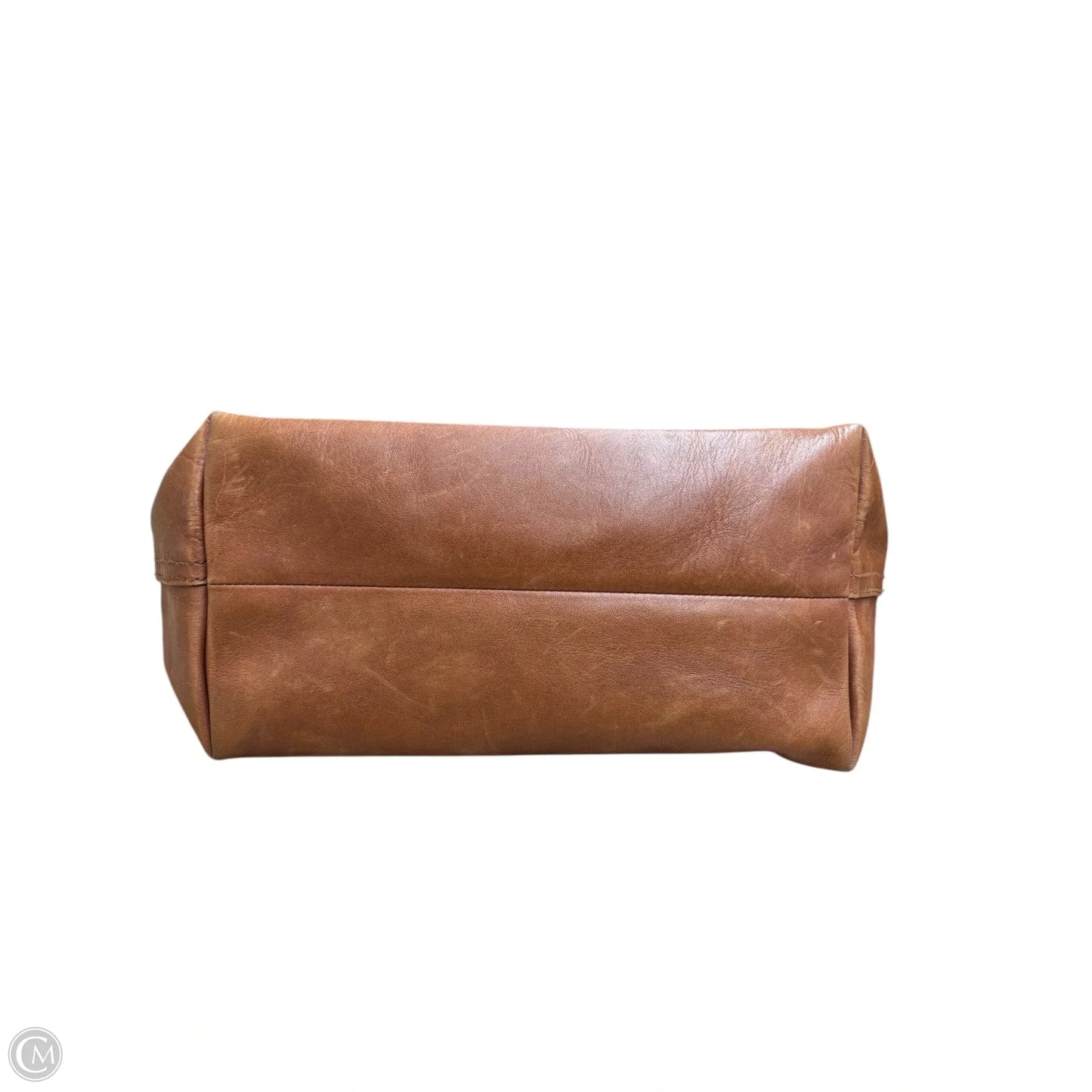 Handbag Leather By Madewell, Size: Medium