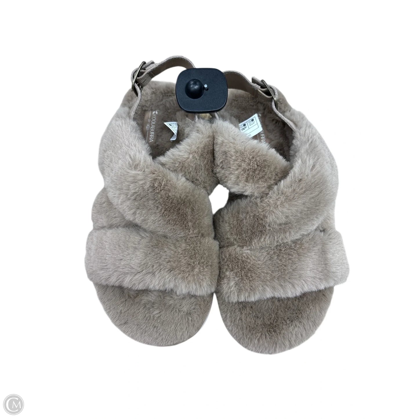 Sandals Designer By Ugg In Tan, Size: 8