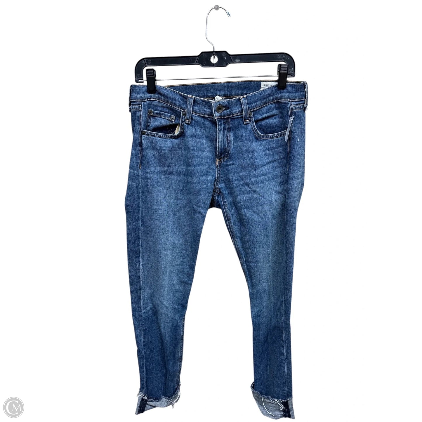 Jeans Skinny By Rag & Bones Jeans In Blue Denim, Size: 2