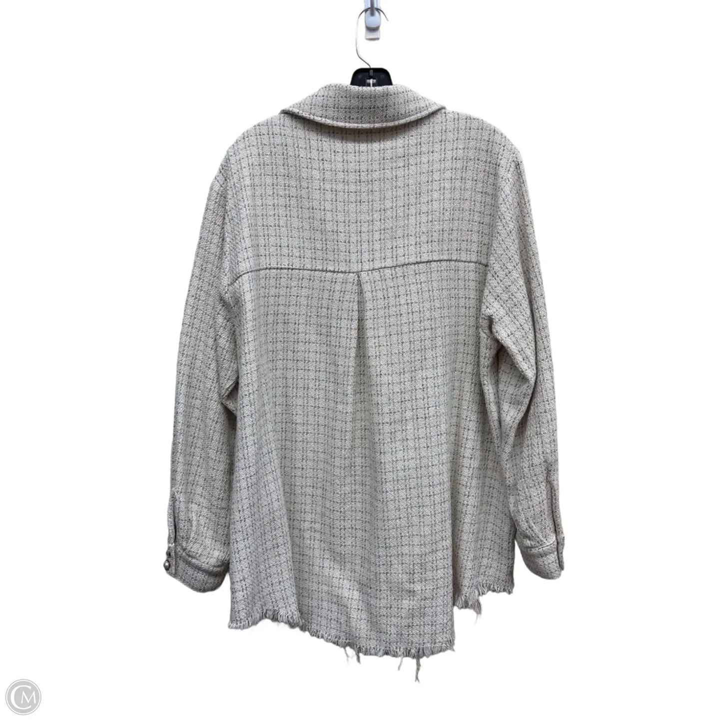 Jacket Other By Clothes Mentor In Tan, Size: L