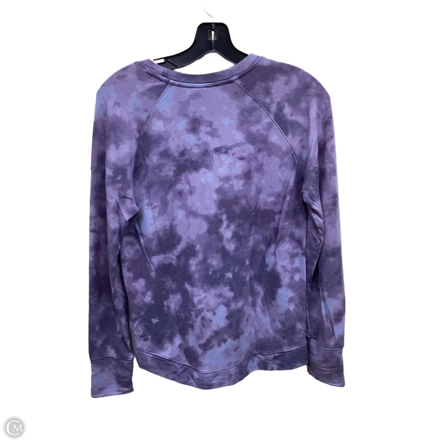 Athletic Top Long Sleeve Crewneck By Athleta In Purple, Size: M