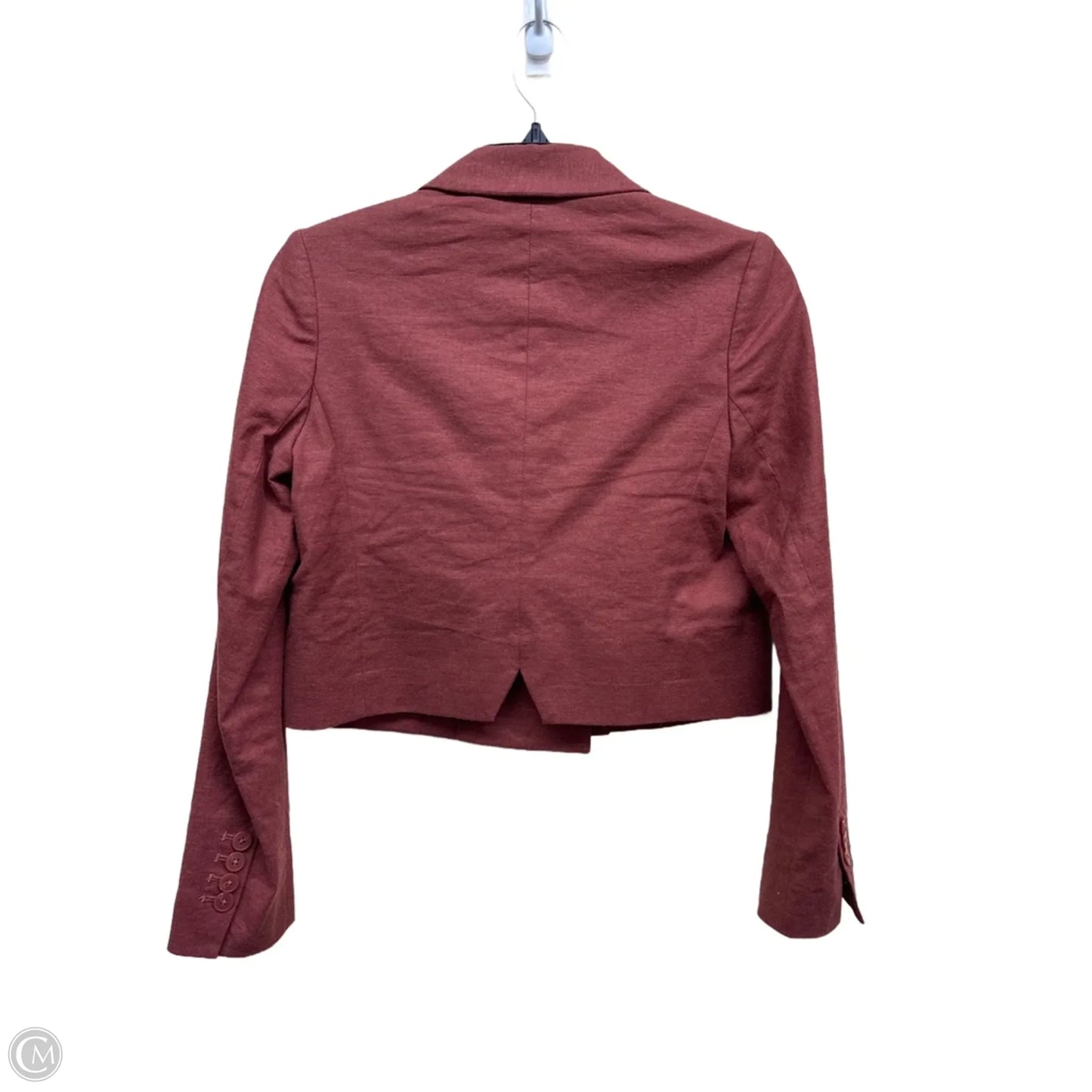 Blazer By Express In Orange, Size: Xs