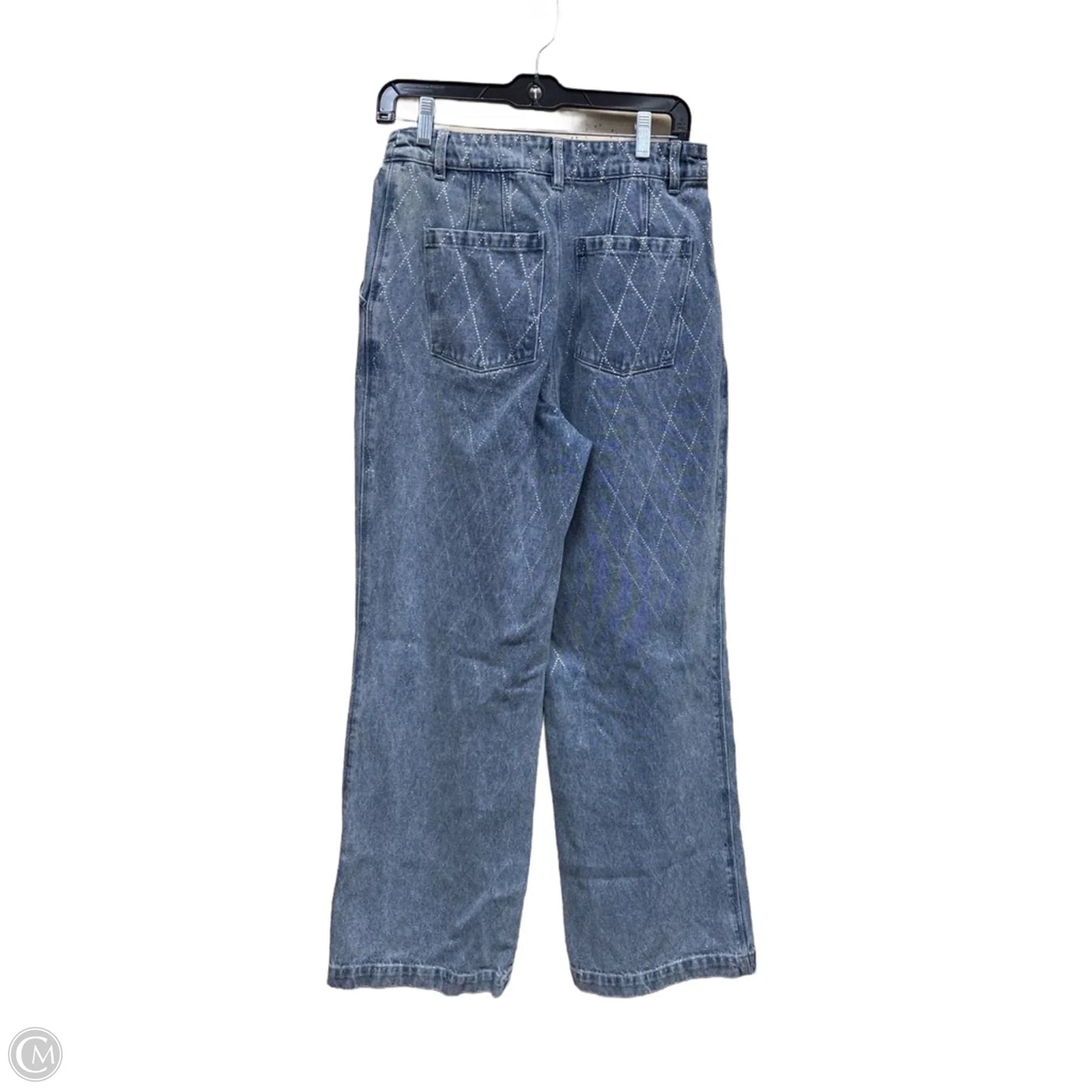 Jeans Straight By Avec Les Filles In Blue Denim, Size: 4