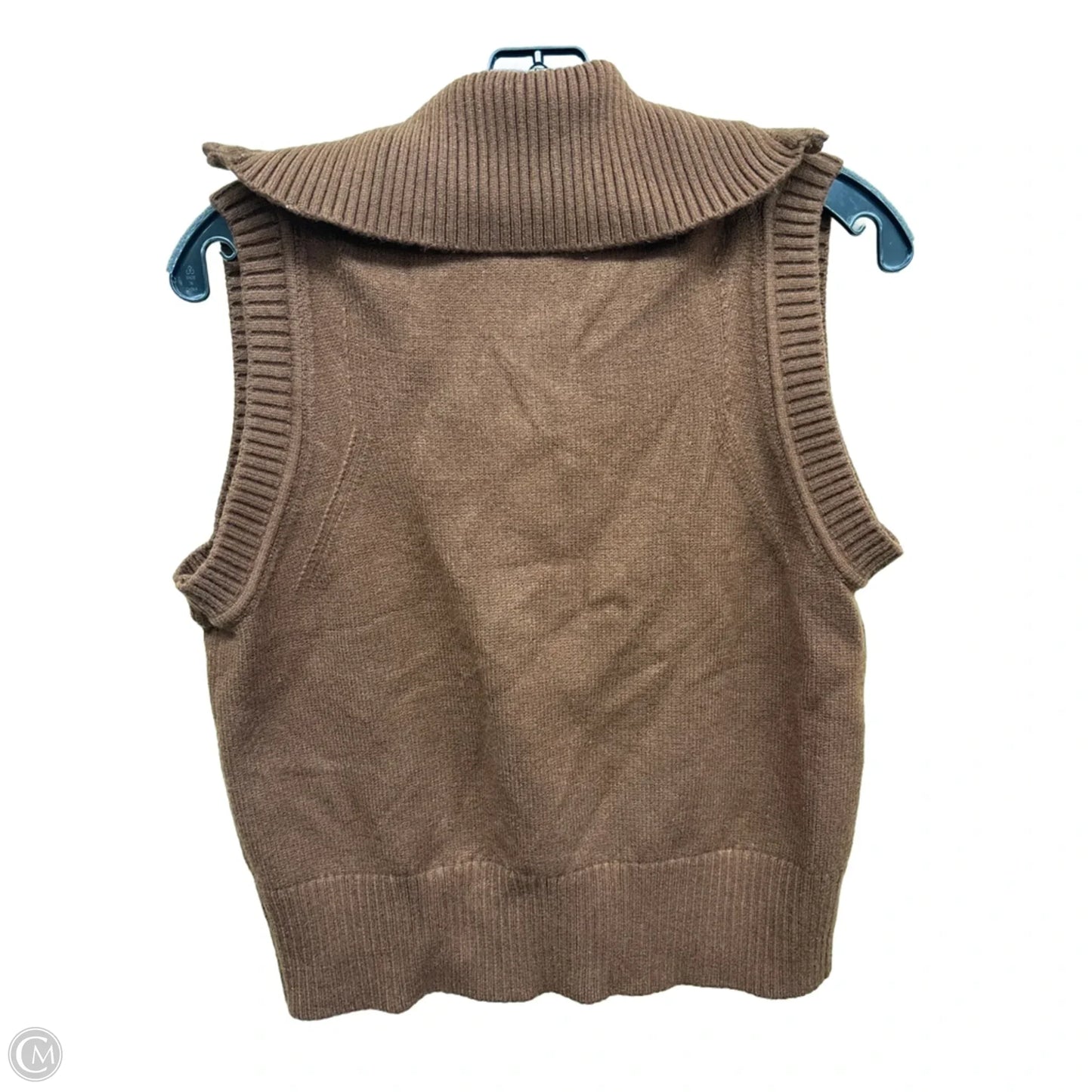Vest Sweater By Joie In Brown, Size: M