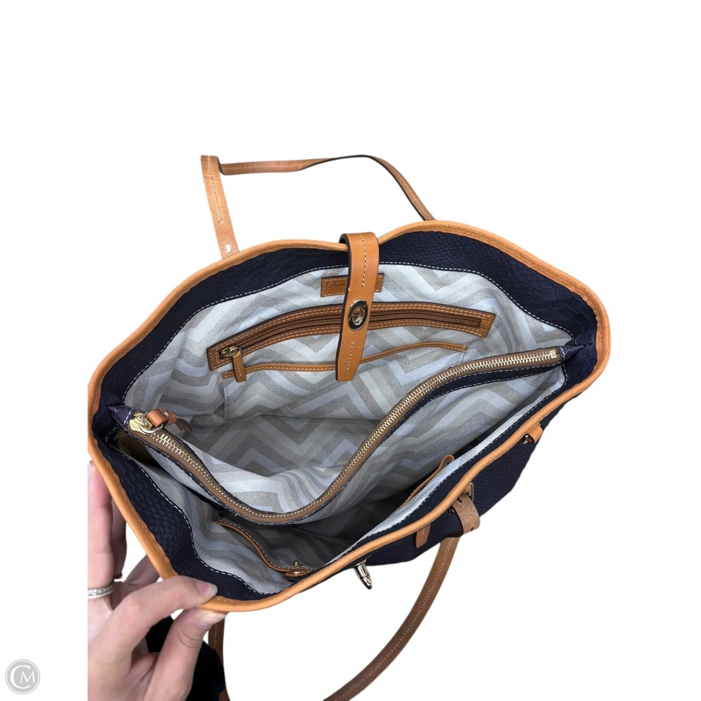 Handbag Designer By Dooney And Bourke, Size: Large