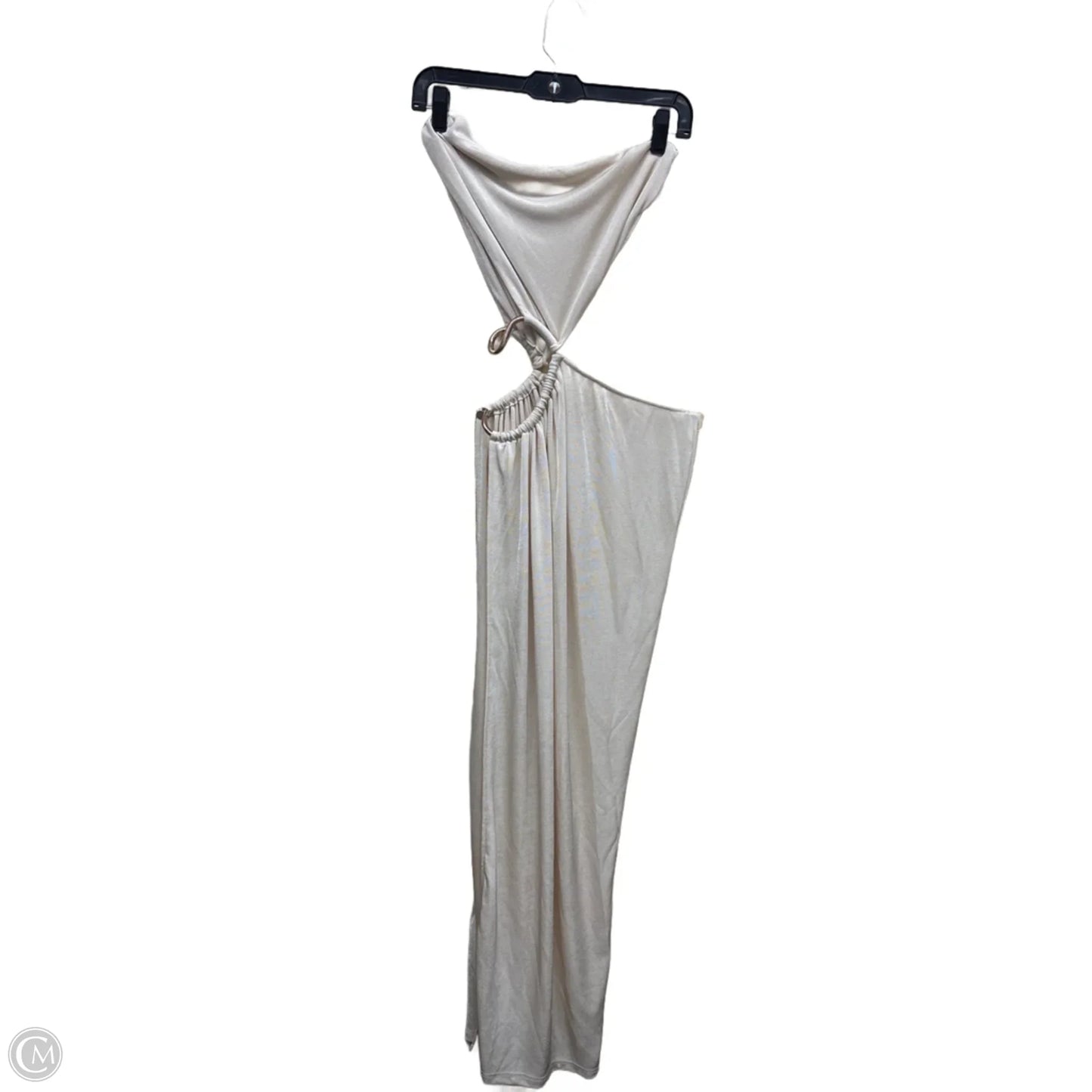 Dress Casual Maxi By Clothes Mentor In Gold, Size: Xs