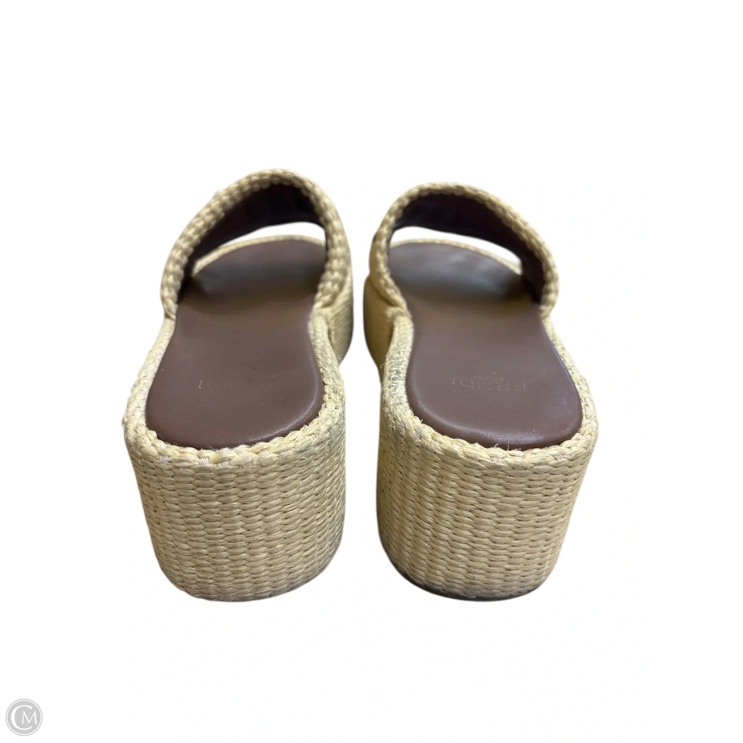 Shoes Luxury Designer By Fendi In Tan