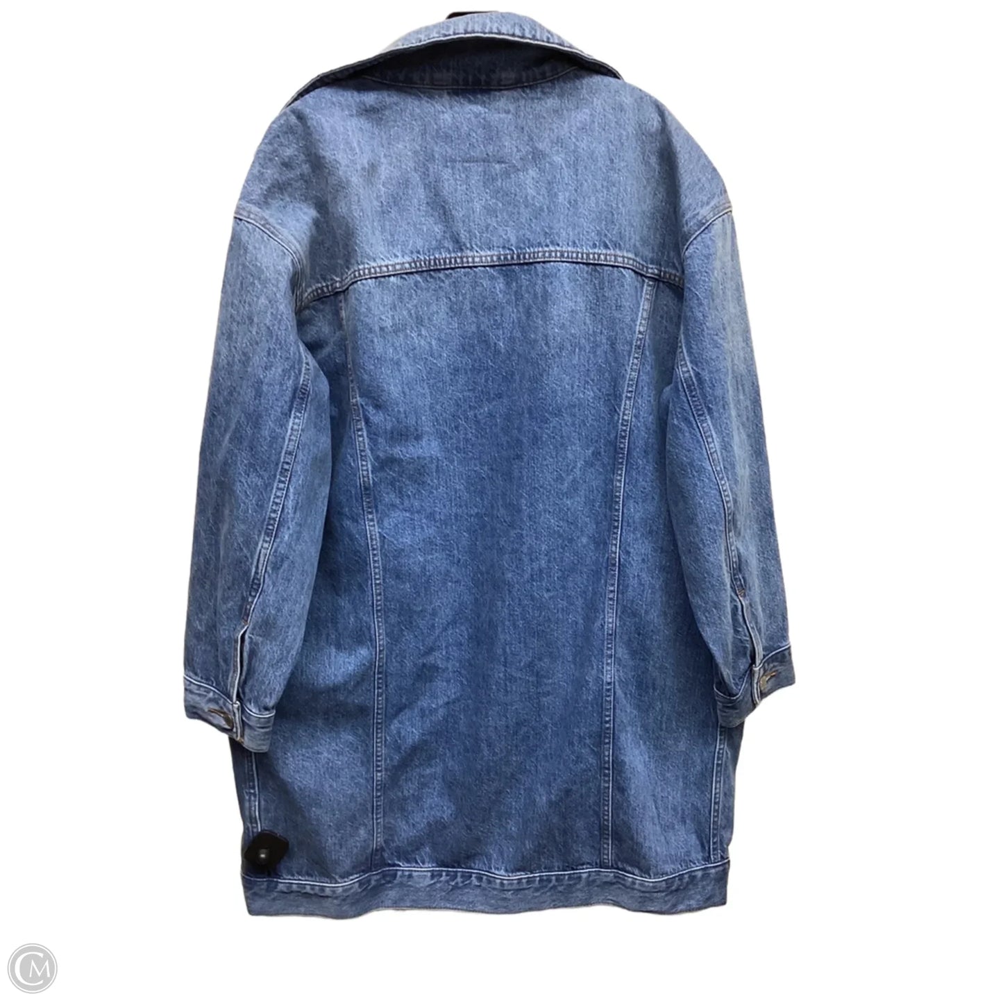 Jacket Denim By Clothes Mentor In Blue Denim, Size: M