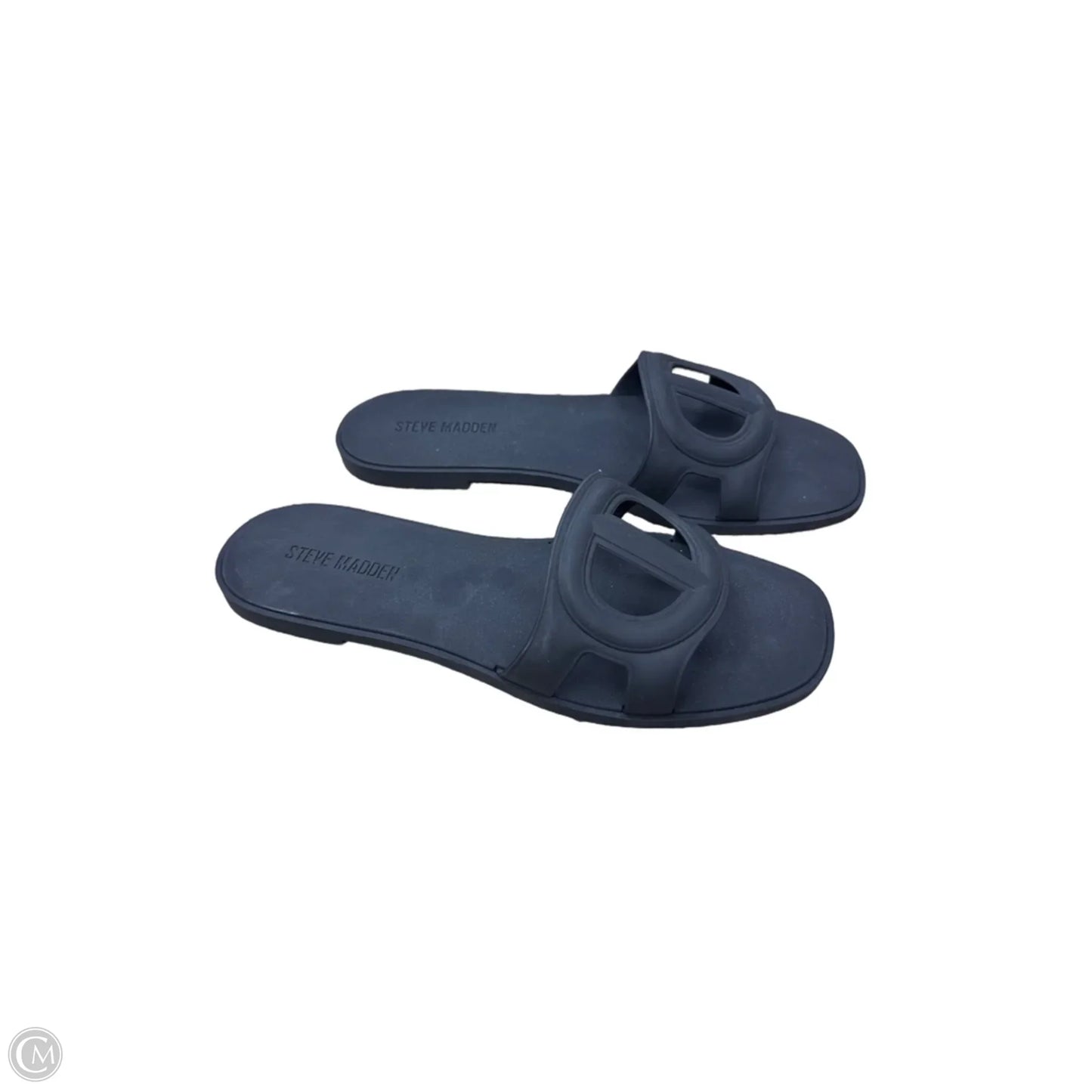 Sandals Flats By Steve Madden In Black, Size: 8