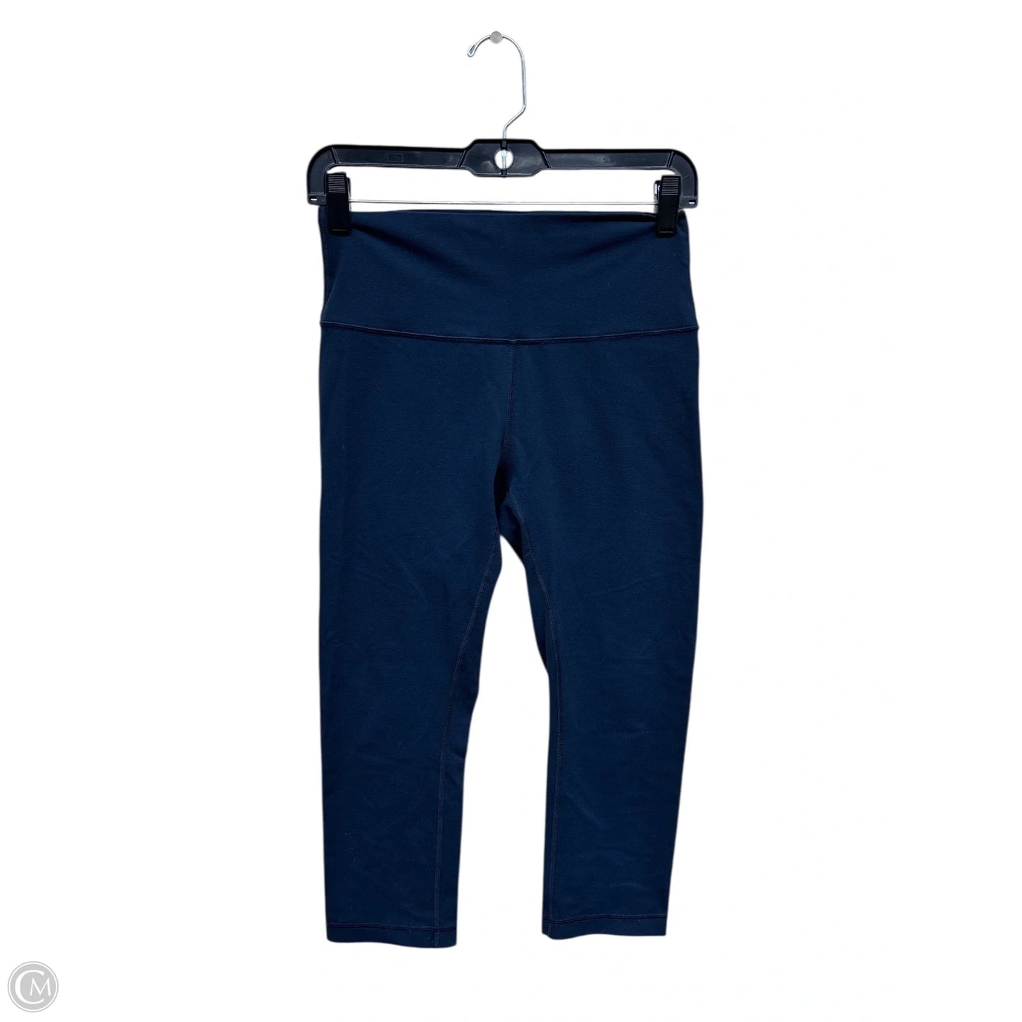 Athletic Leggings Capris By Lululemon In Navy, Size: 8