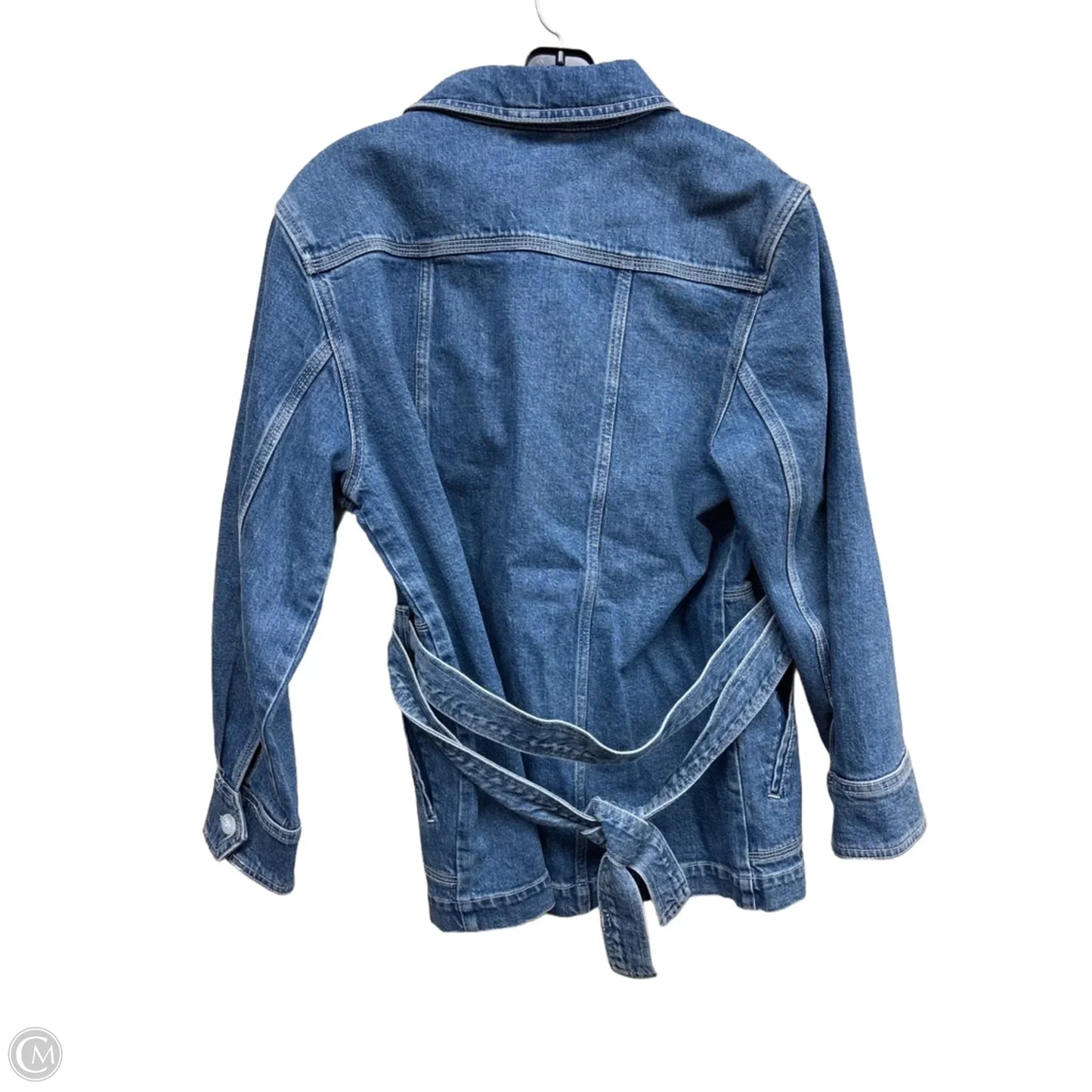 Jacket Denim By Clothes Mentor In Blue Denim, Size: Xs