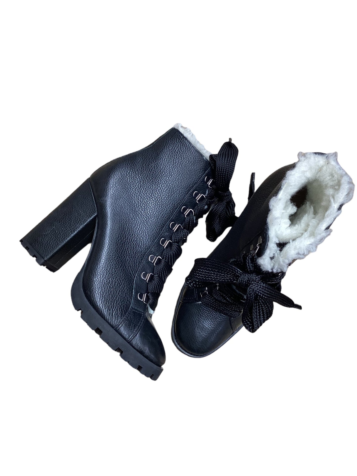 Boots Ankle Heels By Clothes Mentor Size: 8