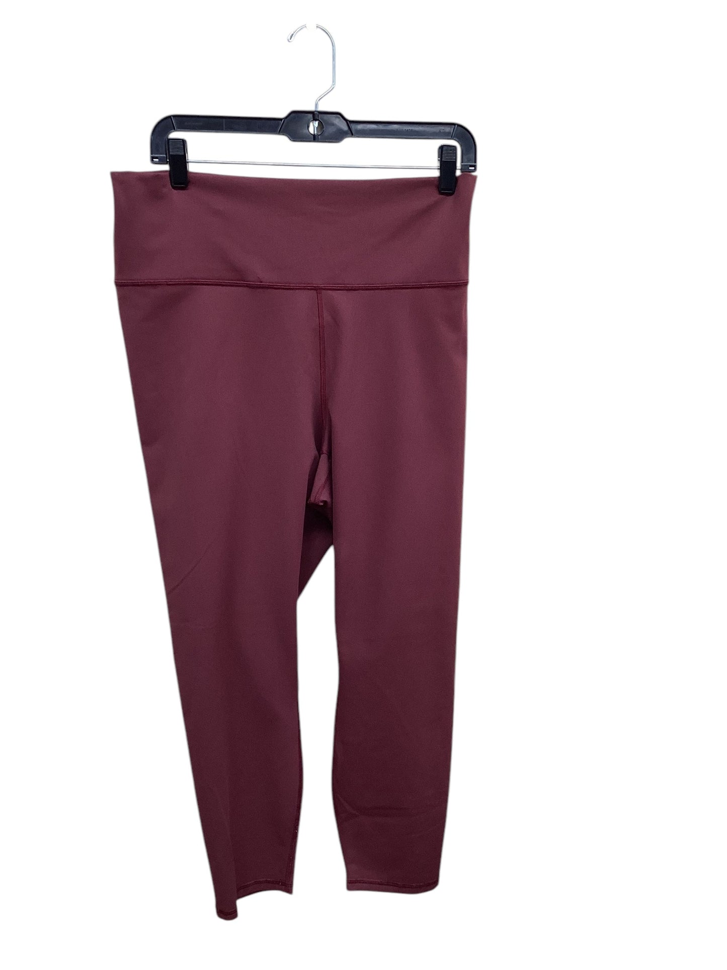 Athletic Leggings By Fabletics In Red, Size: 2x