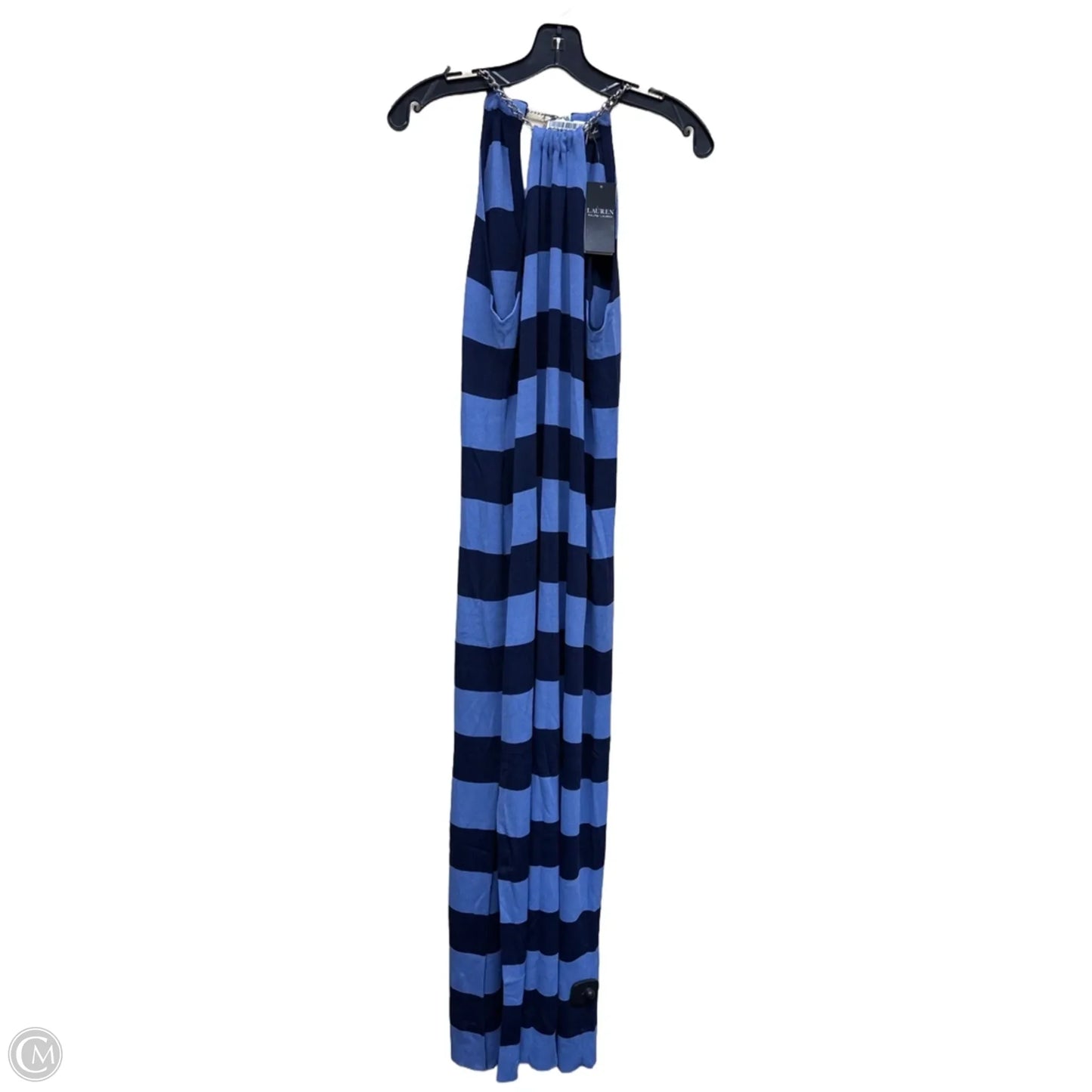 Dress Casual Maxi By Lauren By Ralph Lauren In Striped Pattern, Size: Xl