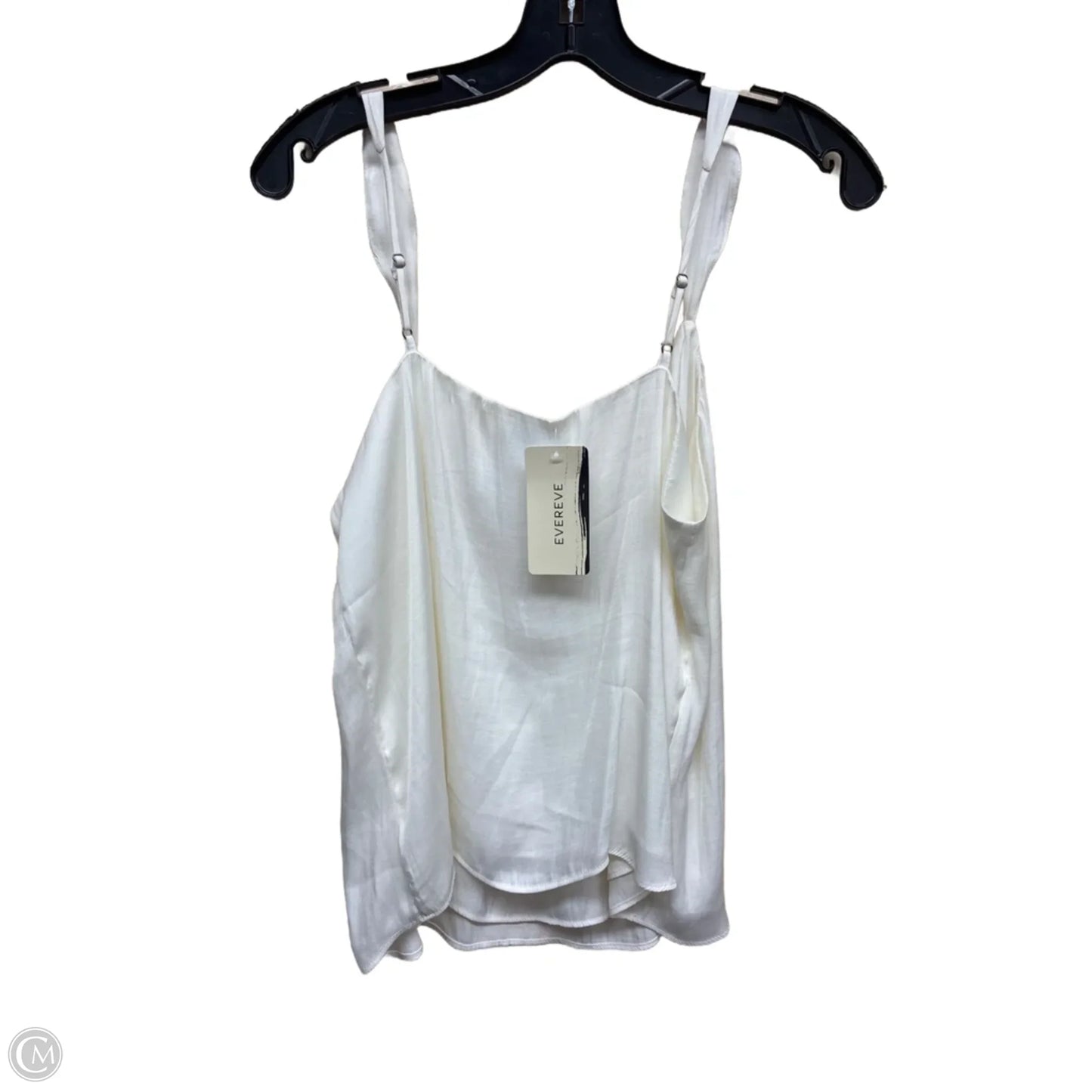 Top Sleeveless By Evereve In White, Size: M