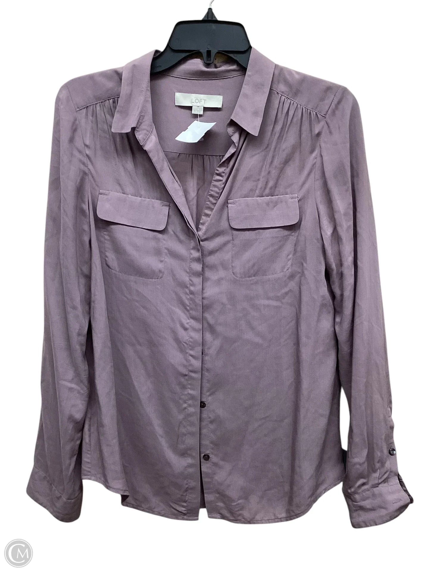 Top Long Sleeve By Loft Size: S