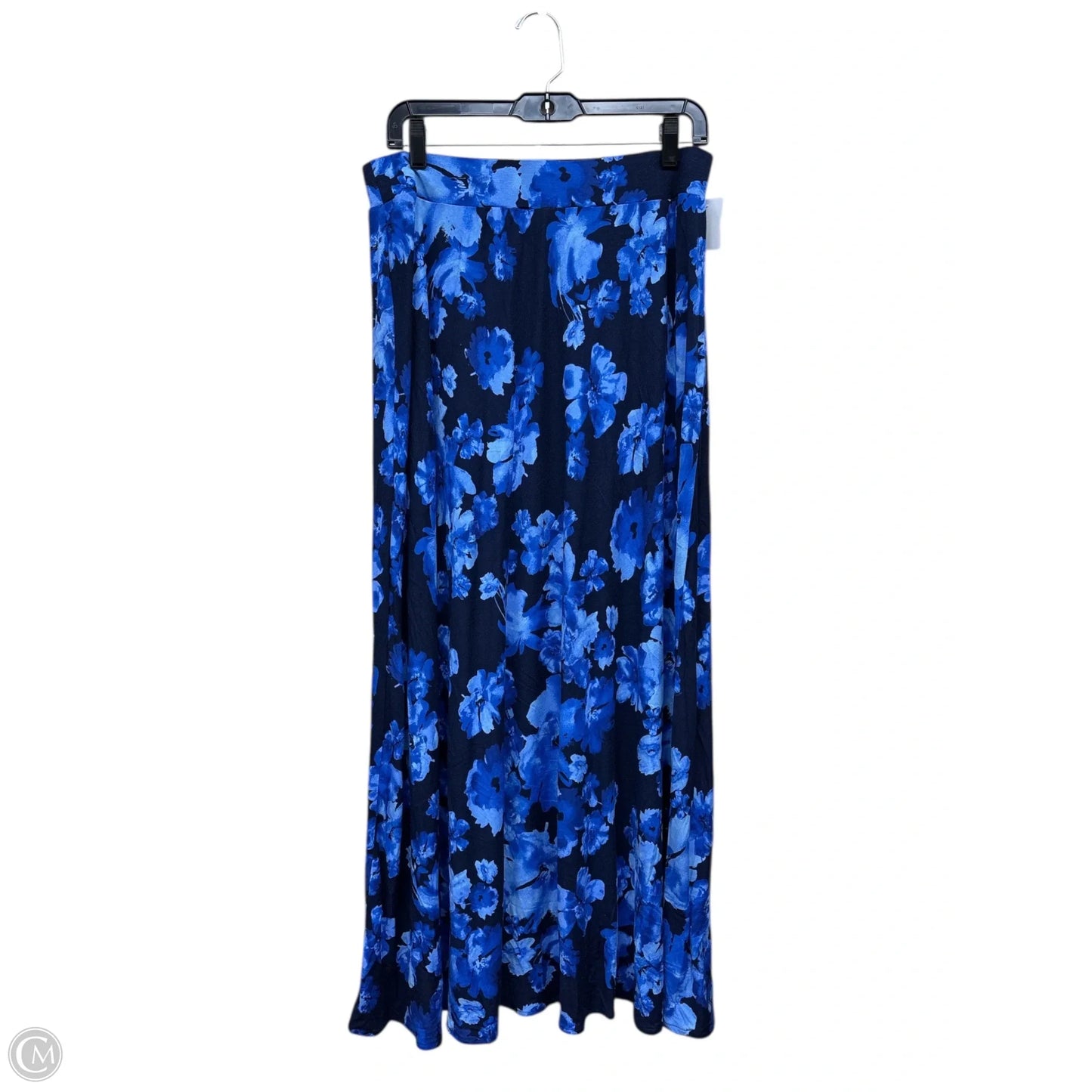 Skirt Maxi By Jessica London In Blue, Size: 14