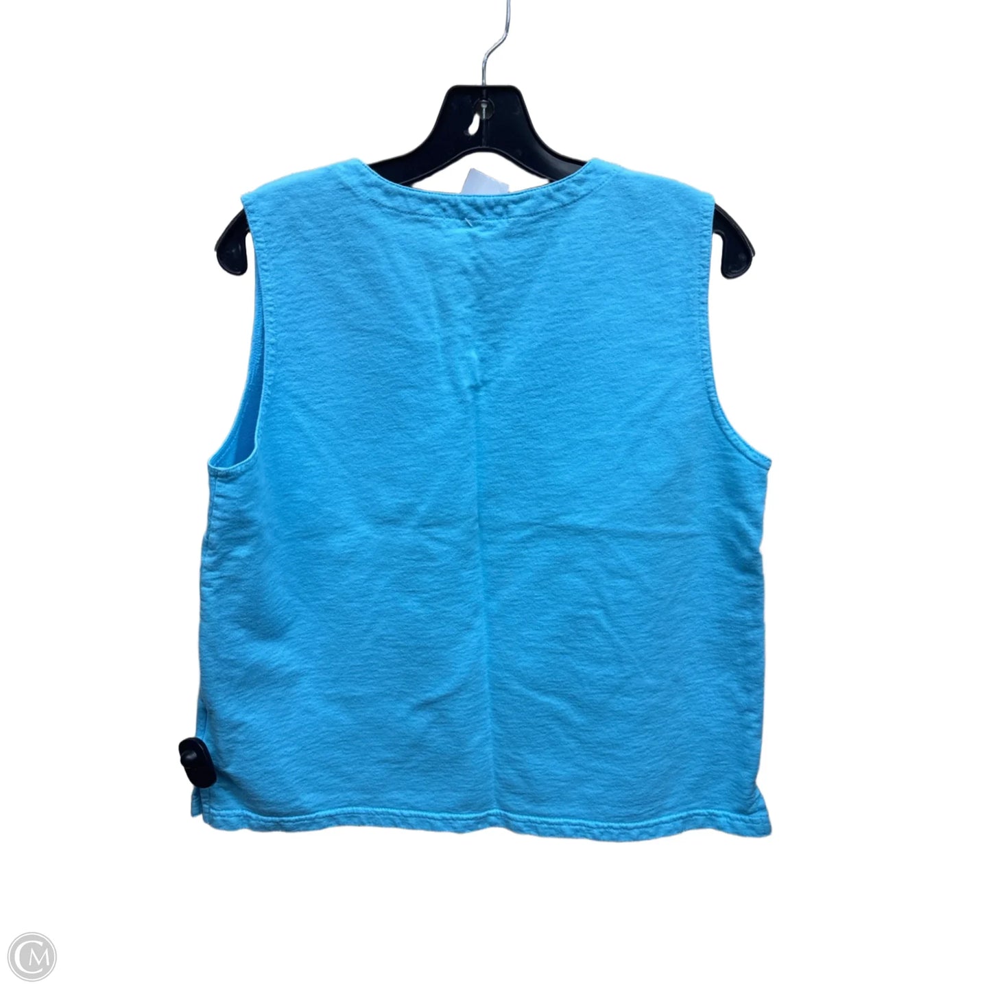 Top Short Sleeve By Fresh Produce In Blue, Size: Xl