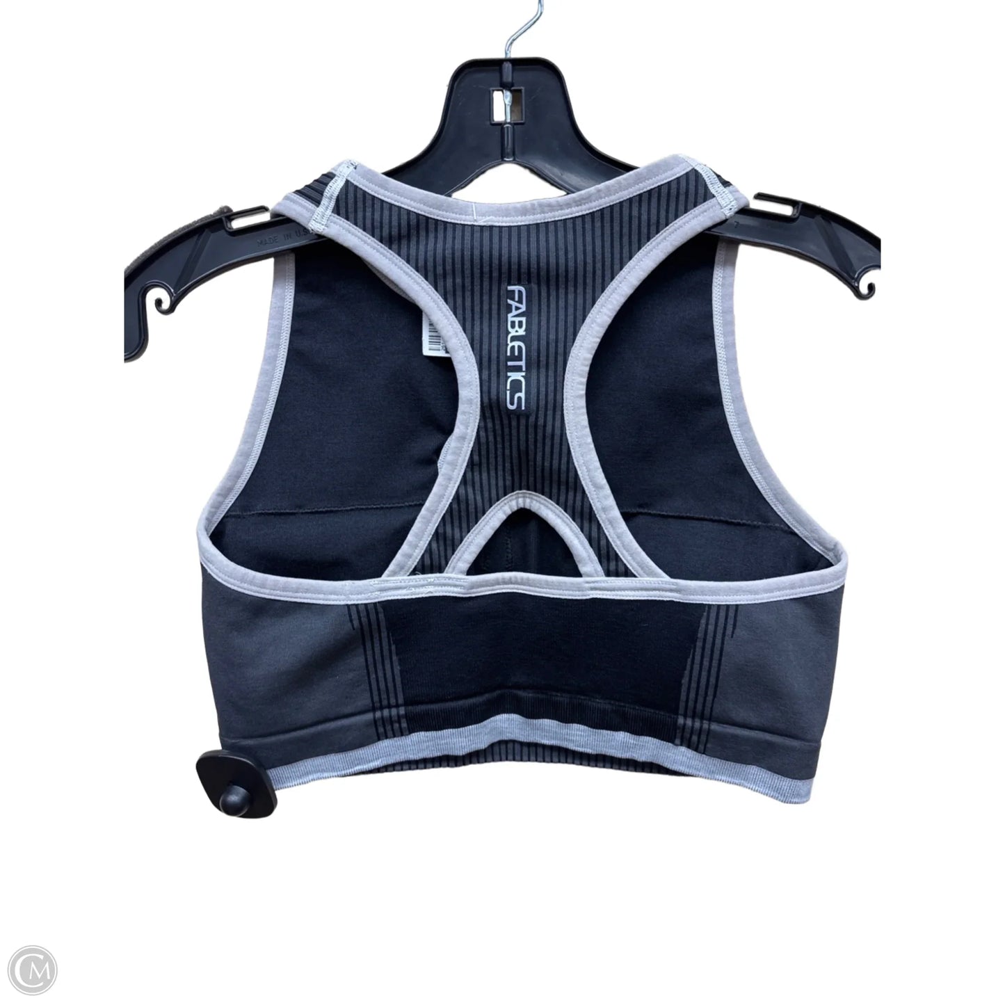 Athletic Bra By Fabletics In Grey