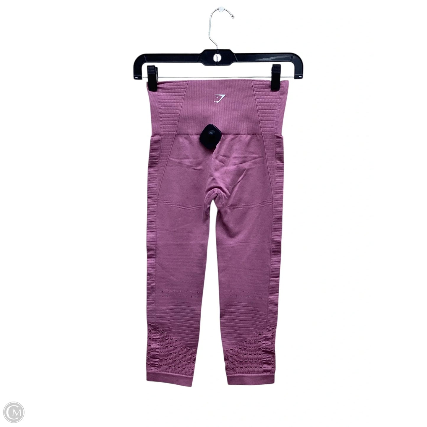 Athletic Capris By Gym Shark In Pink, Size: M